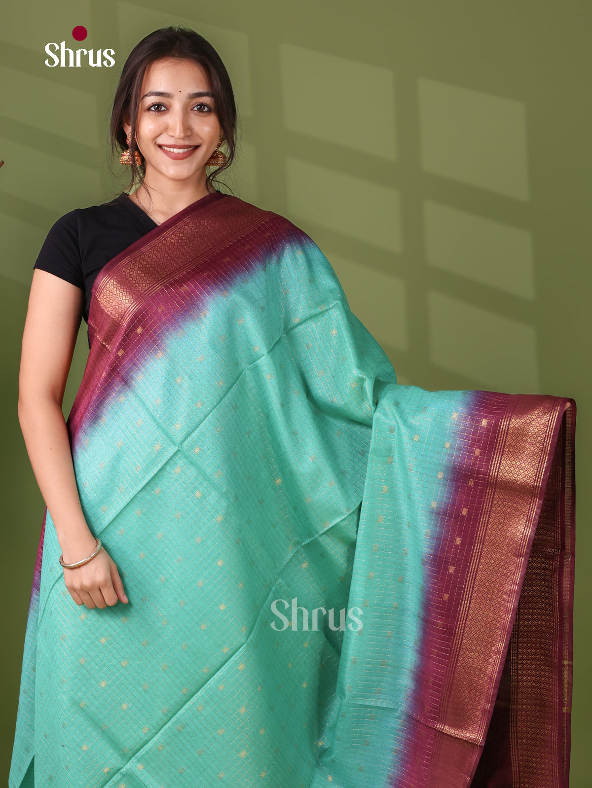 Semi Tussar Saree - EI05155