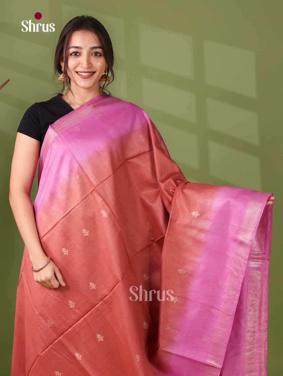 Semi Tussar Saree - EI05157