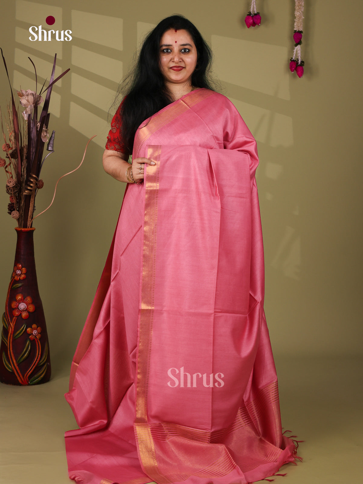 Semi Tussar Saree - EI05167