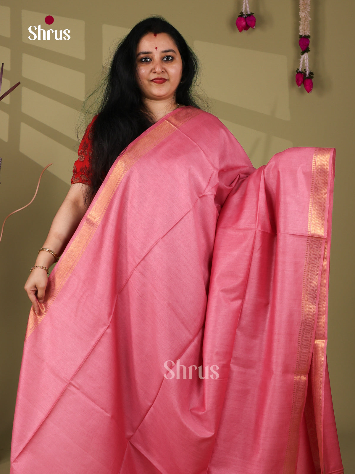 Semi Tussar Saree - EI05167