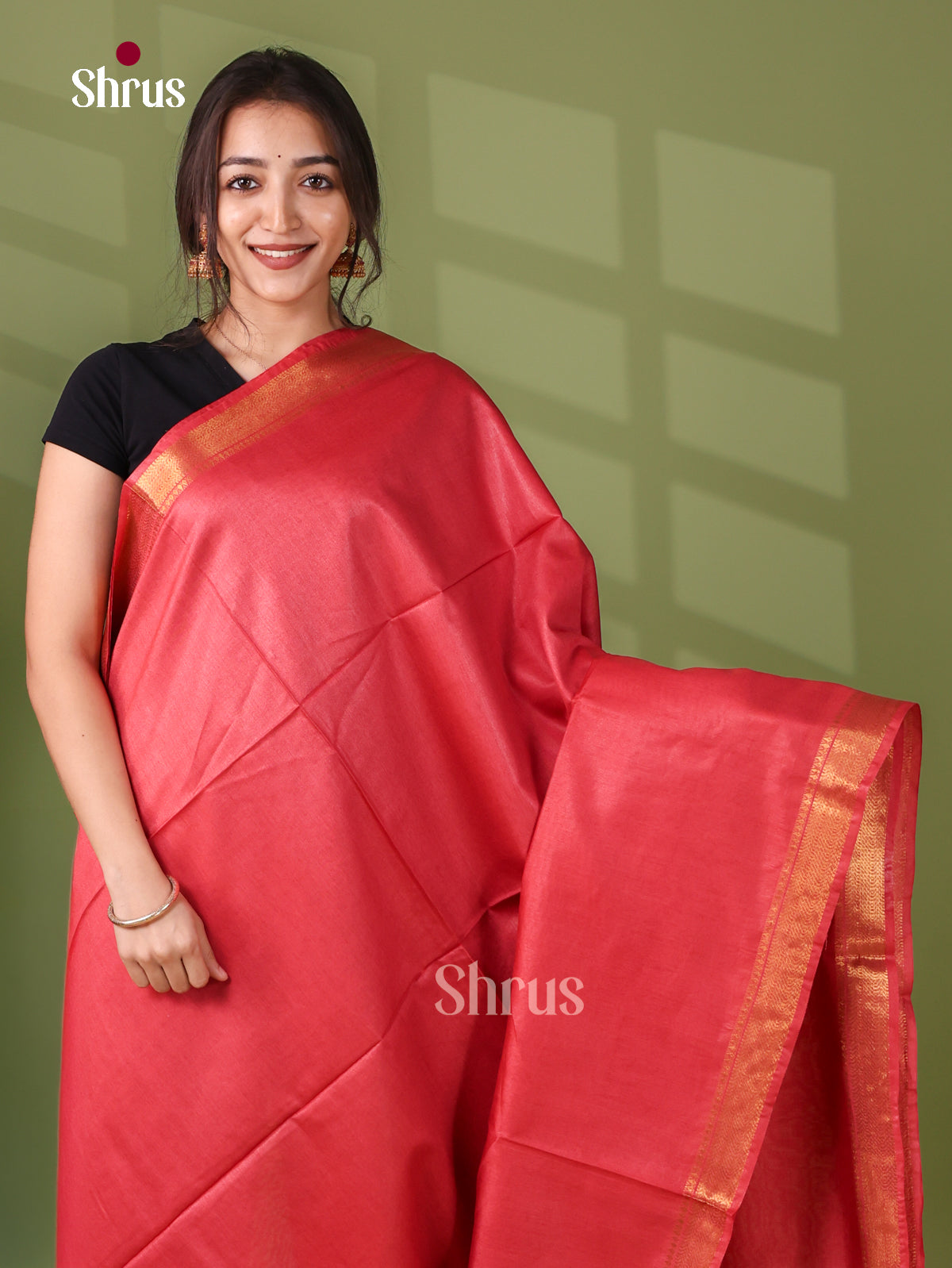 Semi Tussar Saree - EI05171