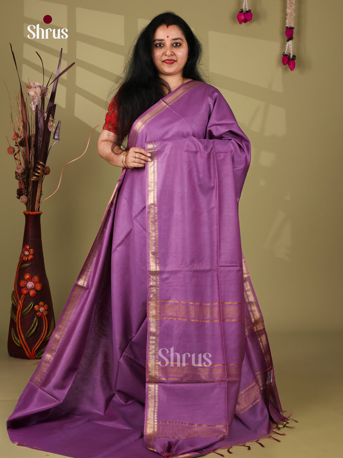 Semi Tussar Saree - EI05187