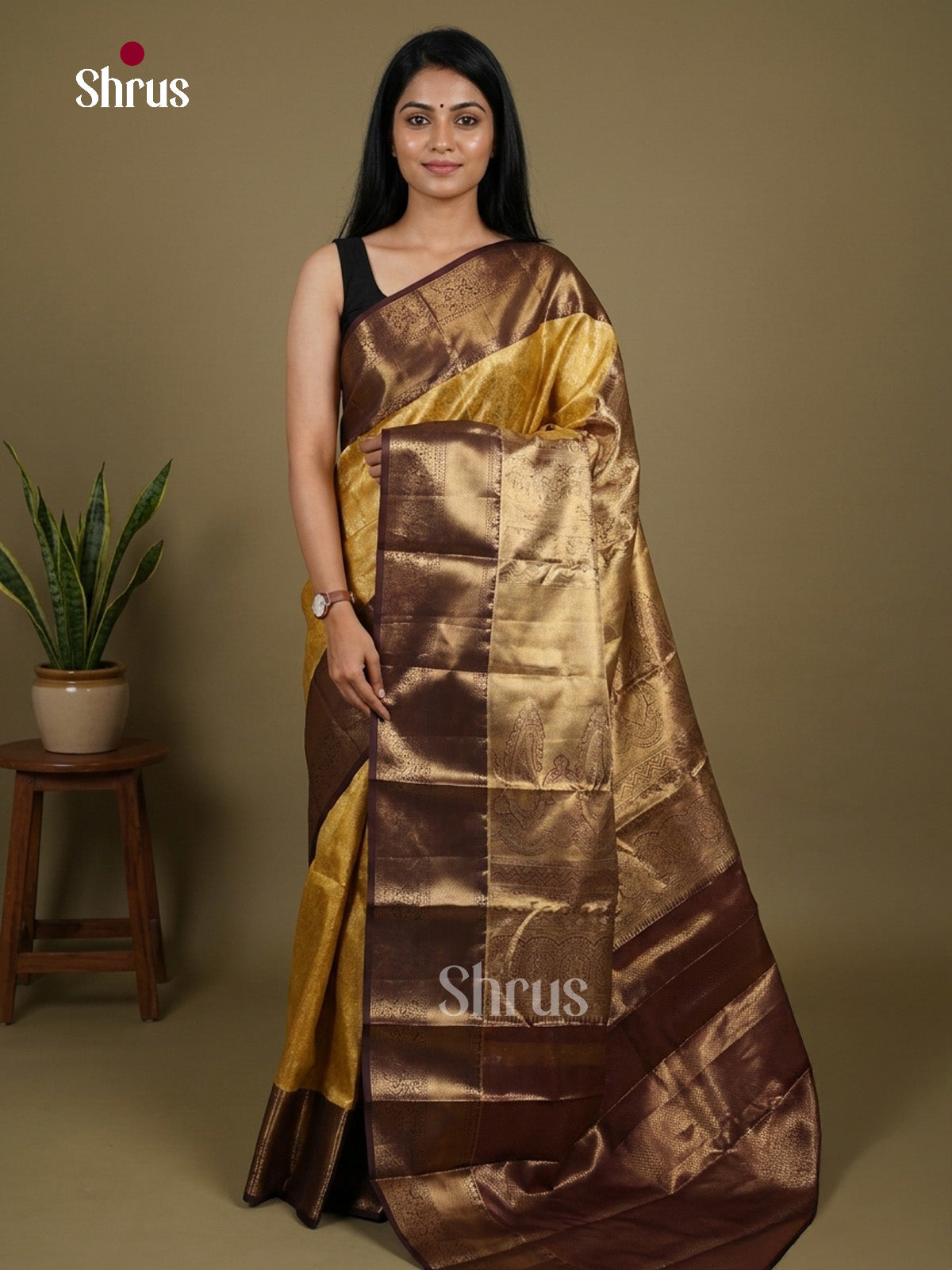 Kanchipuram-halfpure Saree - EI07172