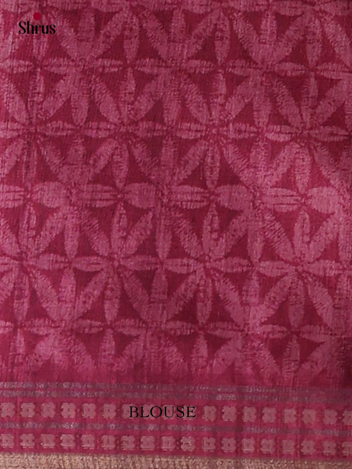 Printed Semi Tussar Saree - EI07207 - Shop on Shrus.com