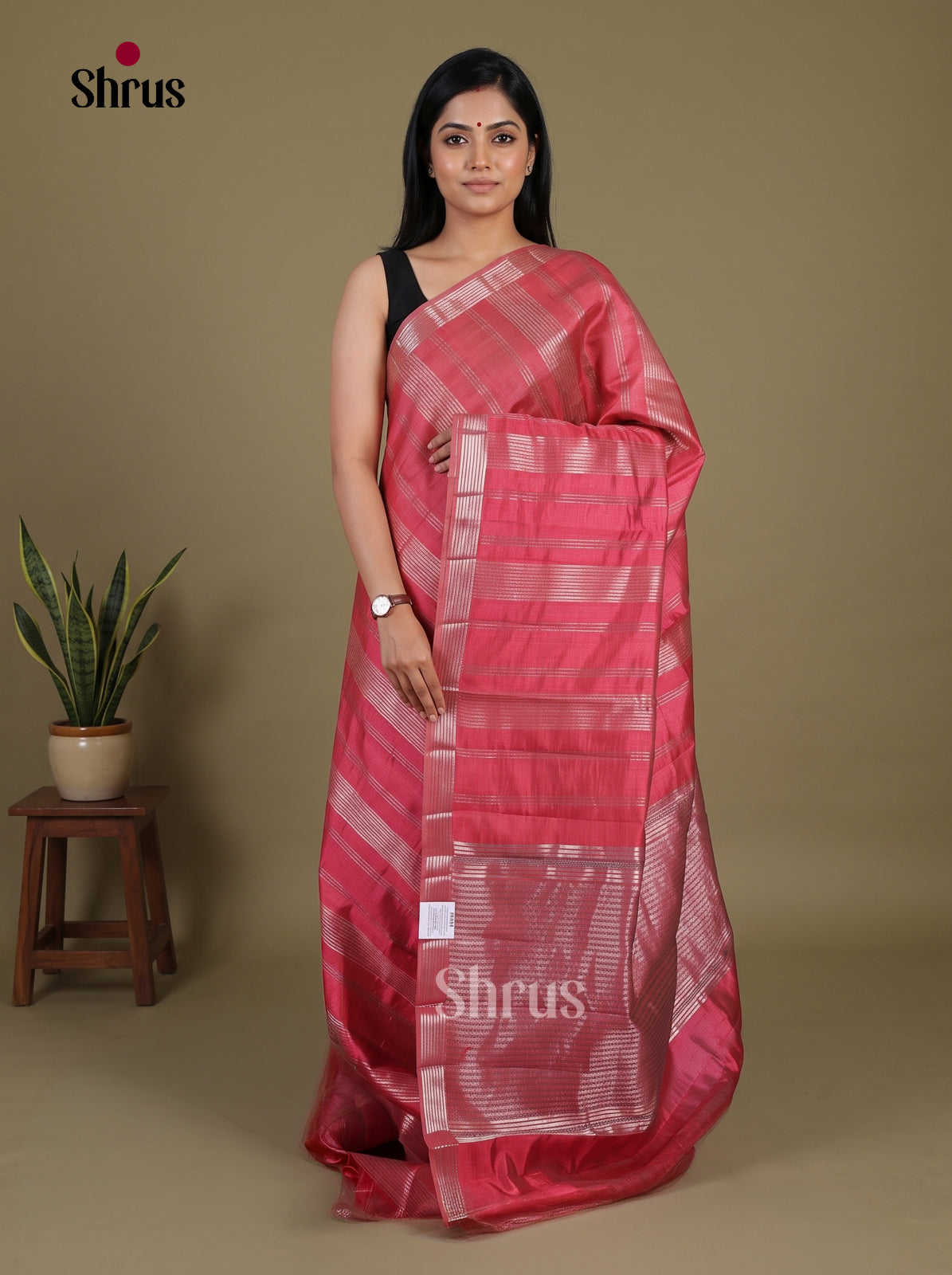 Semi Rawsilk Saree - EI07210