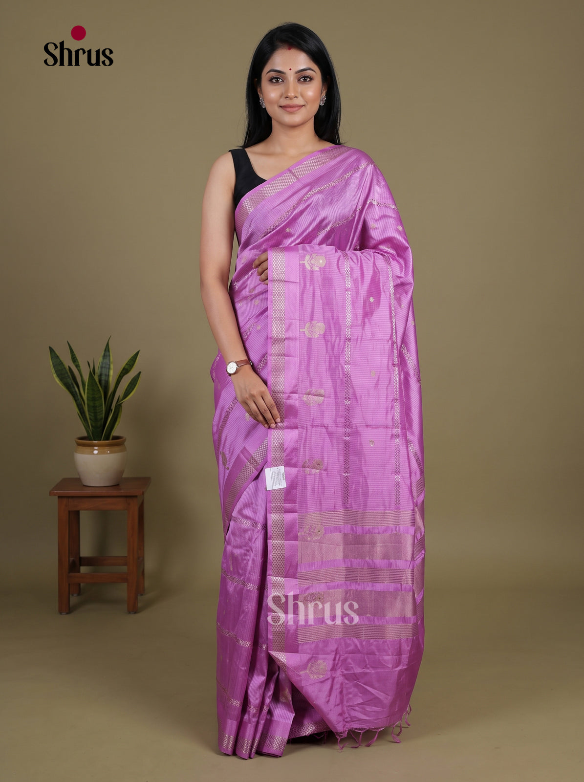 Semi Rawsilk Saree - EI07224