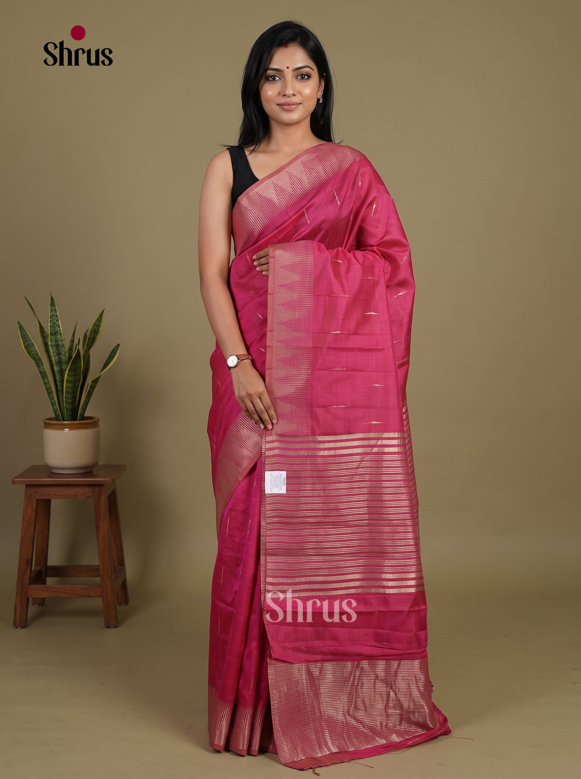 Semi Rawsilk Saree - EI07233