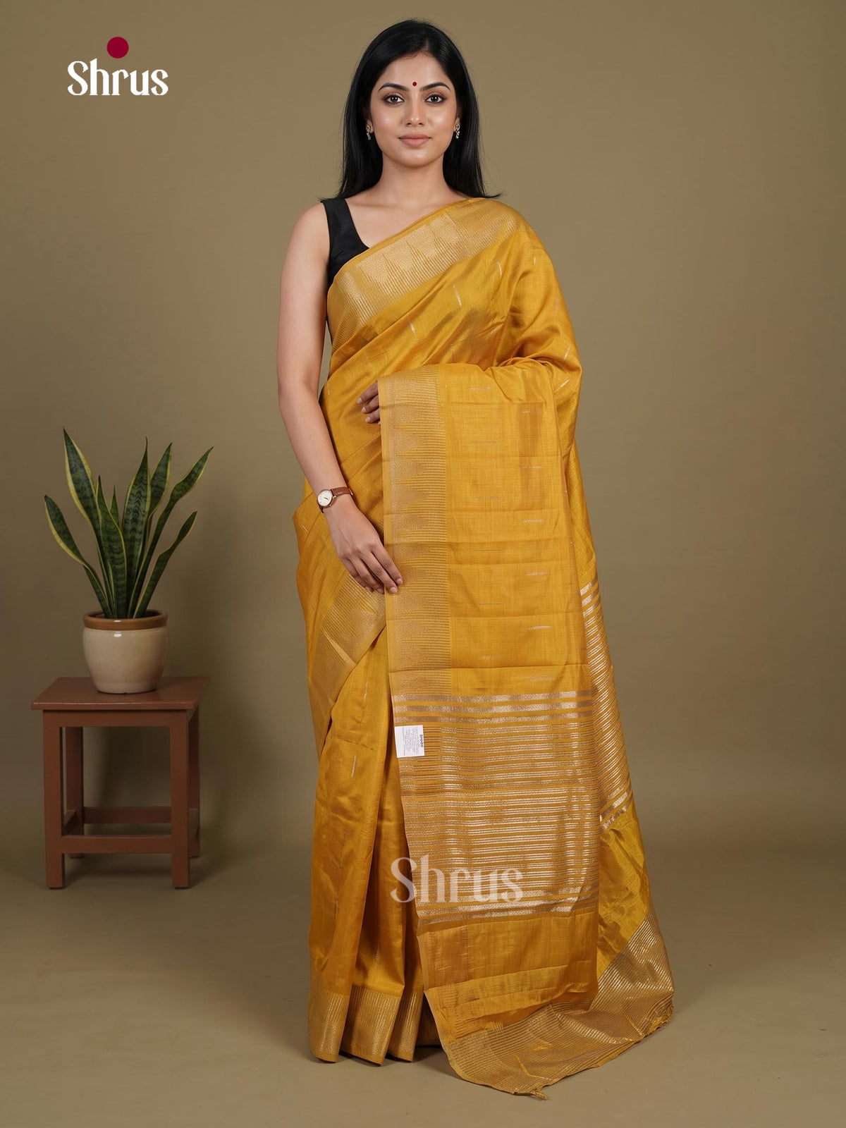 Semi Rawsilk Saree - EI07234
