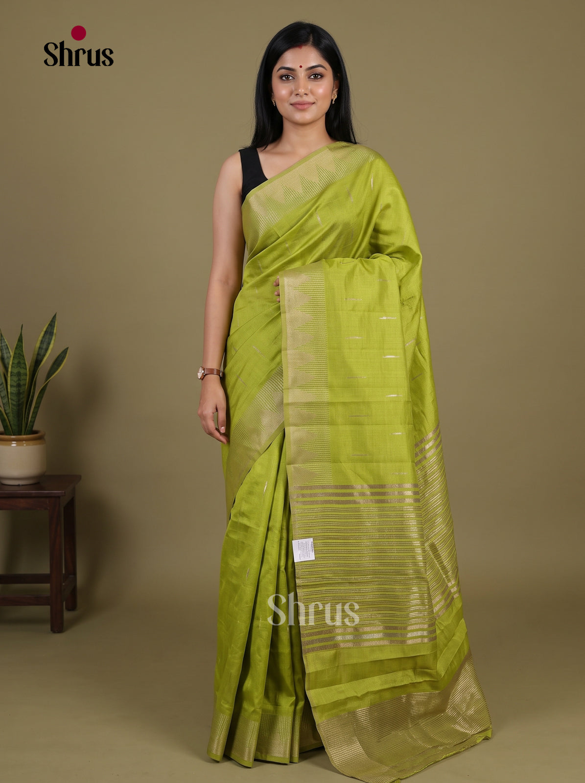 Semi Rawsilk Saree - EI07235
