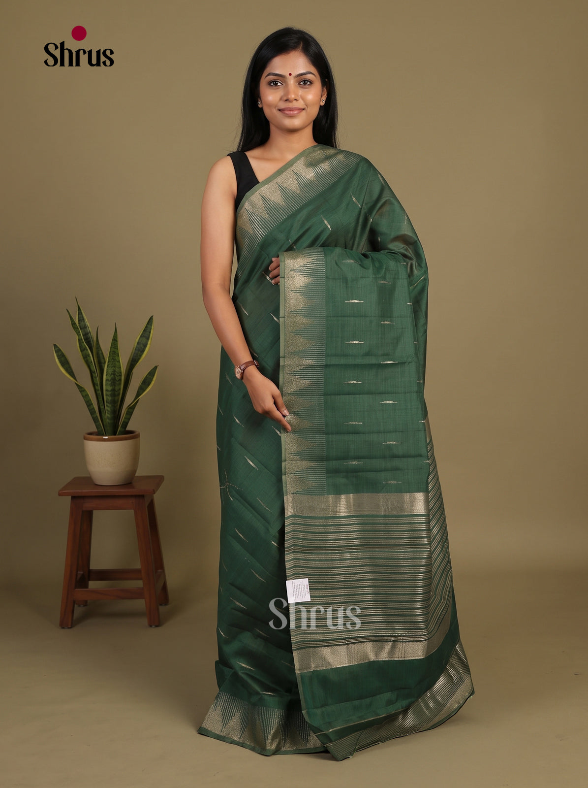 Semi Rawsilk Saree - EI07239