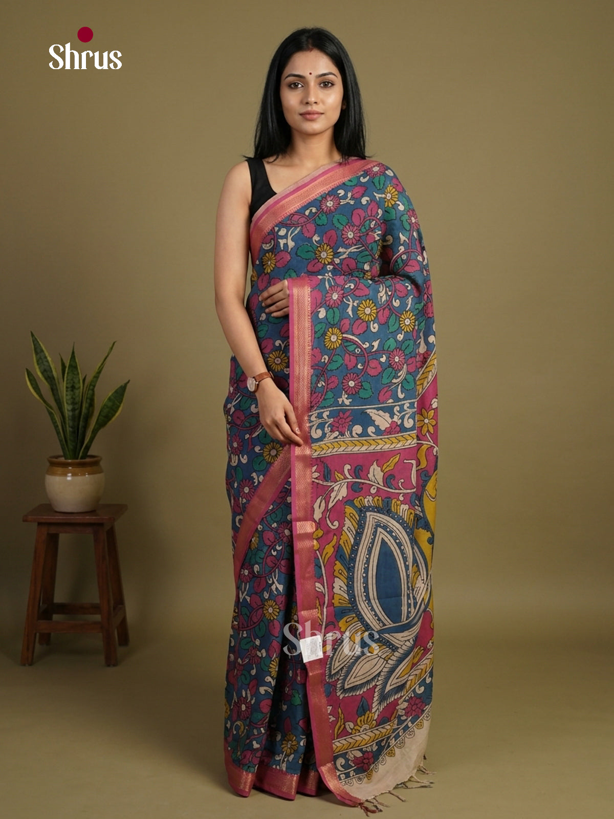 chennur-kalamkari Saree - EI07433