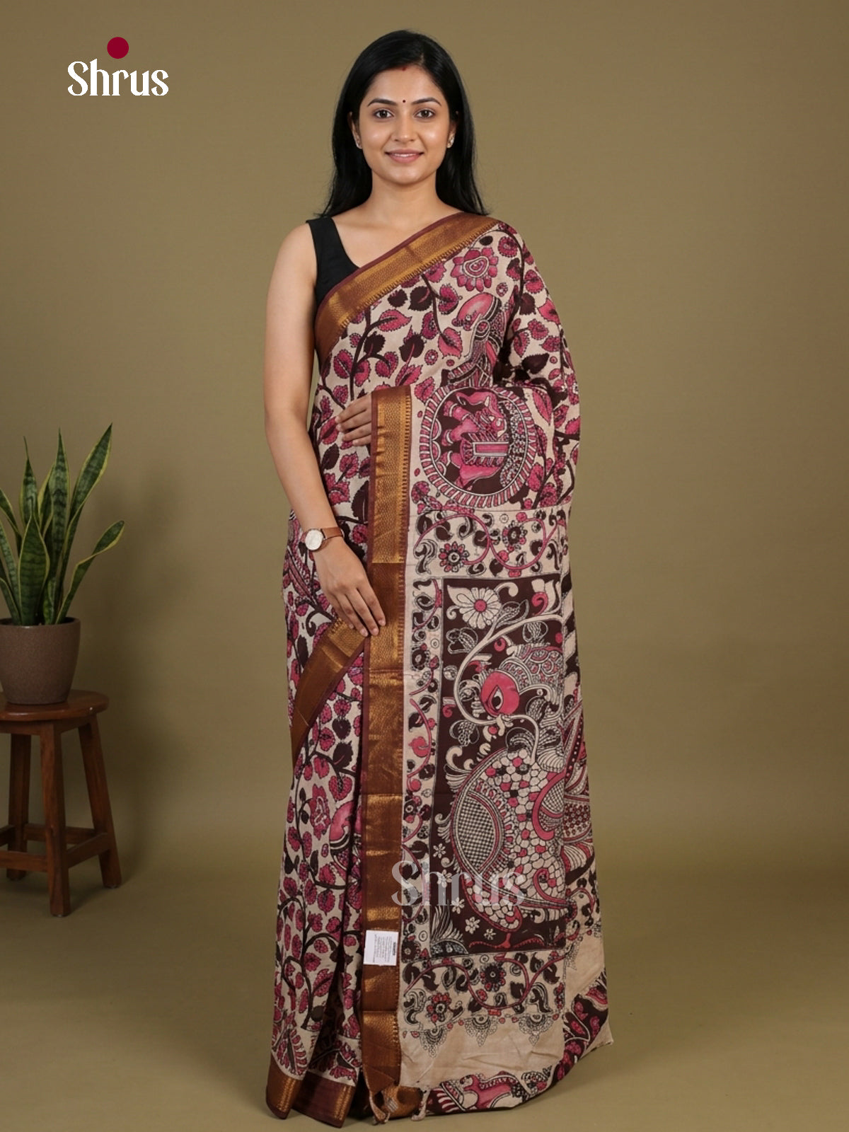 chennur-kalamkari Saree - EI07436