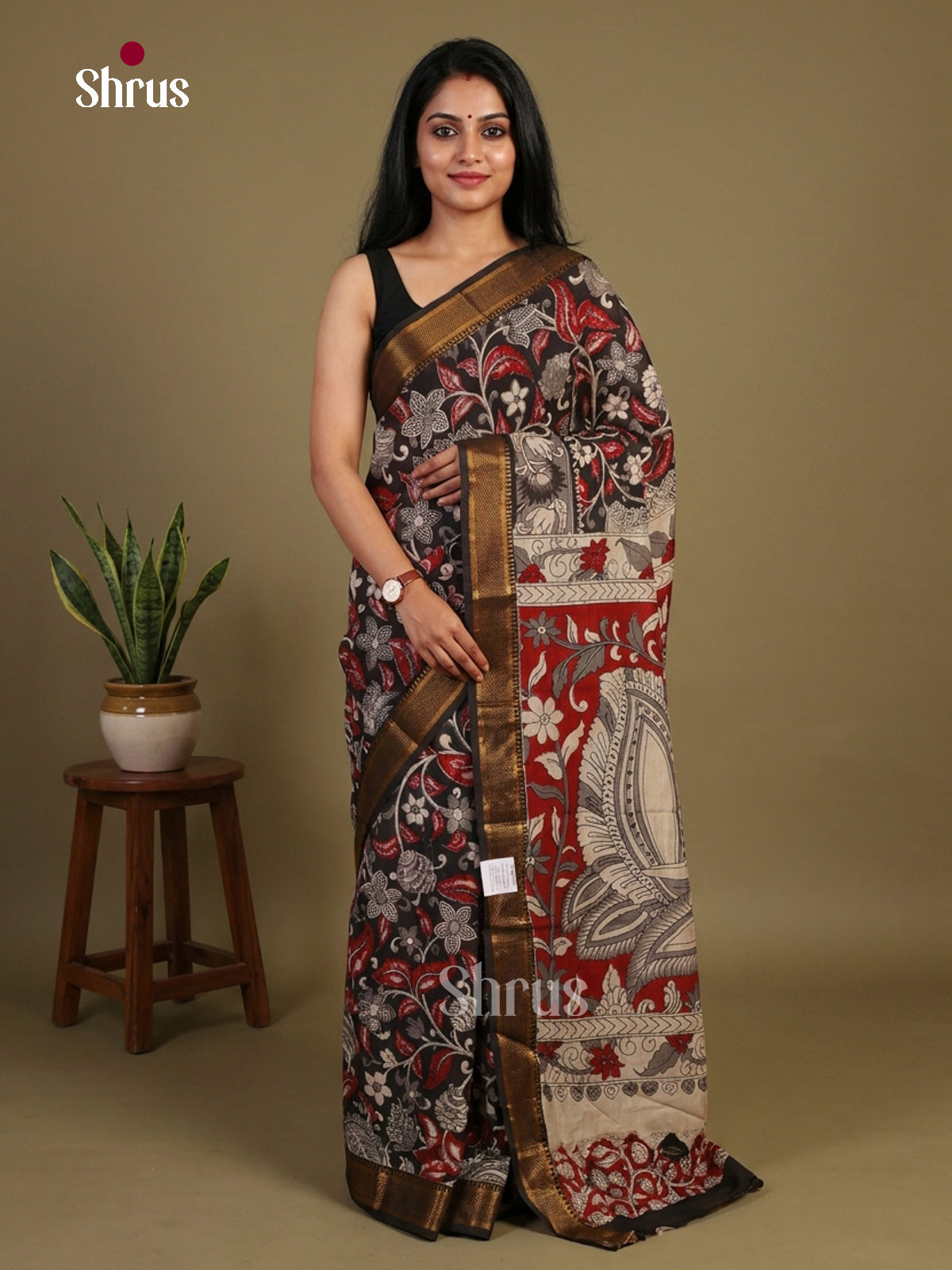 chennur-kalamkari Saree - EI07437
