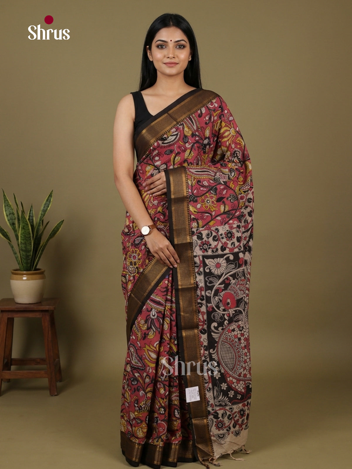 chennur-kalamkari Saree - EI07439