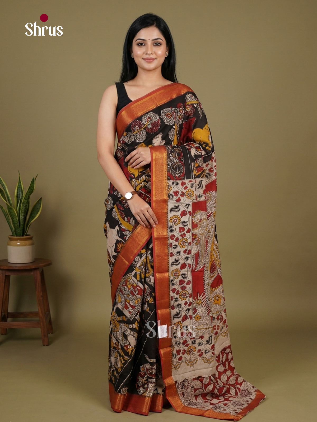 chennur-kalamkari Saree - EI07440