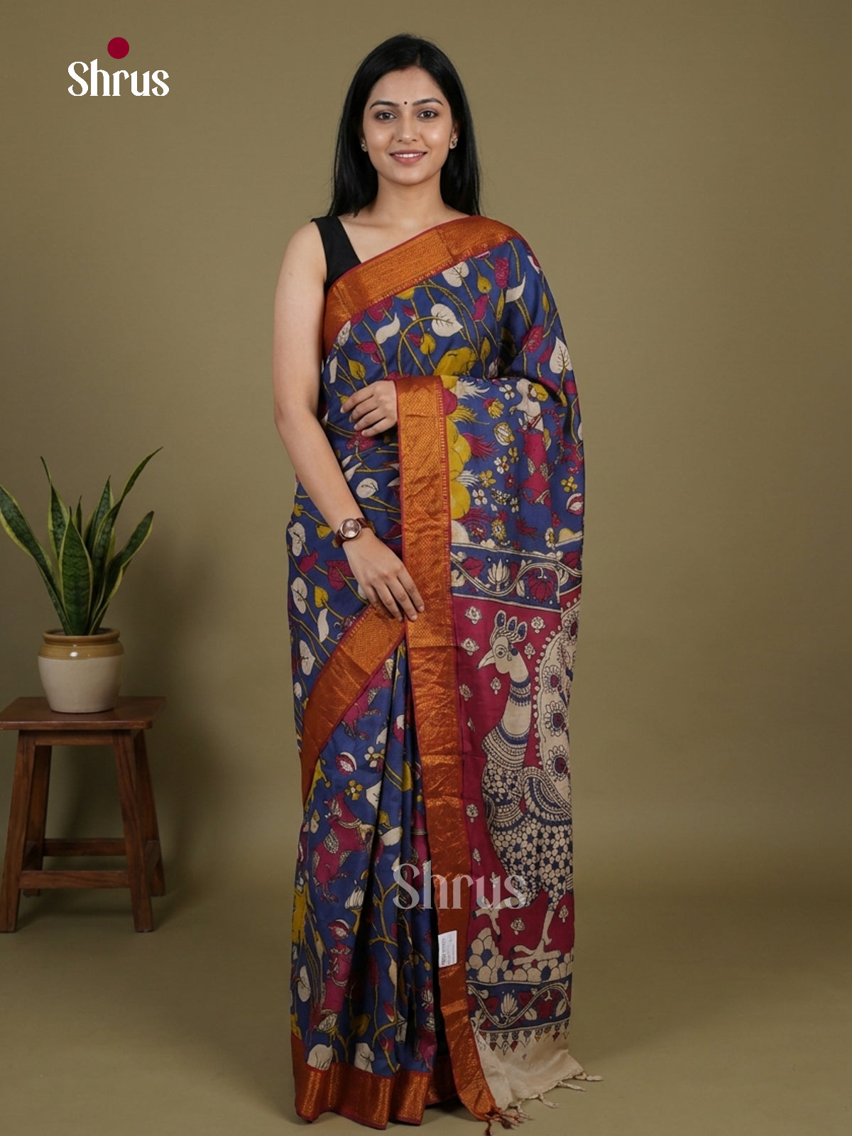 chennur-kalamkari Saree - EI07445
