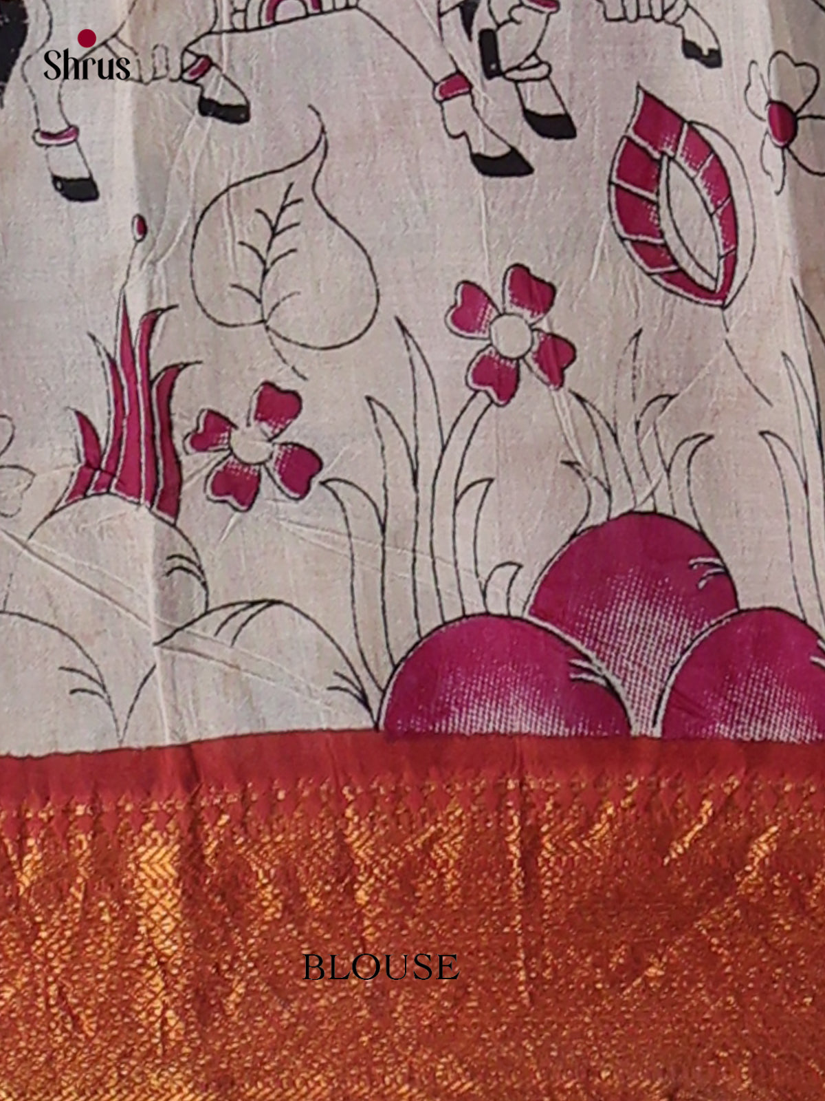 chennur-kalamkari Saree - EI07445