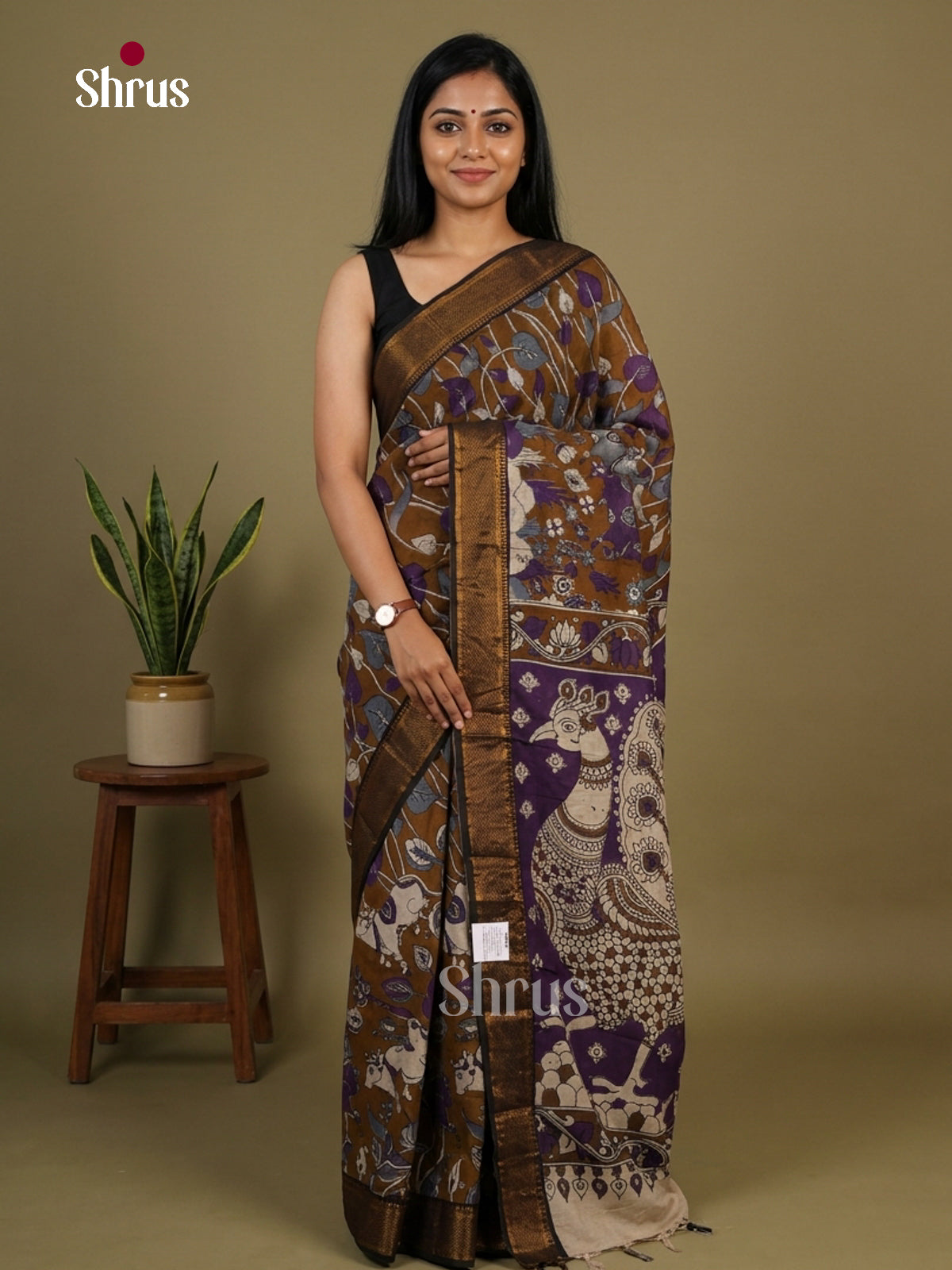 chennur-kalamkari Saree - EI07452