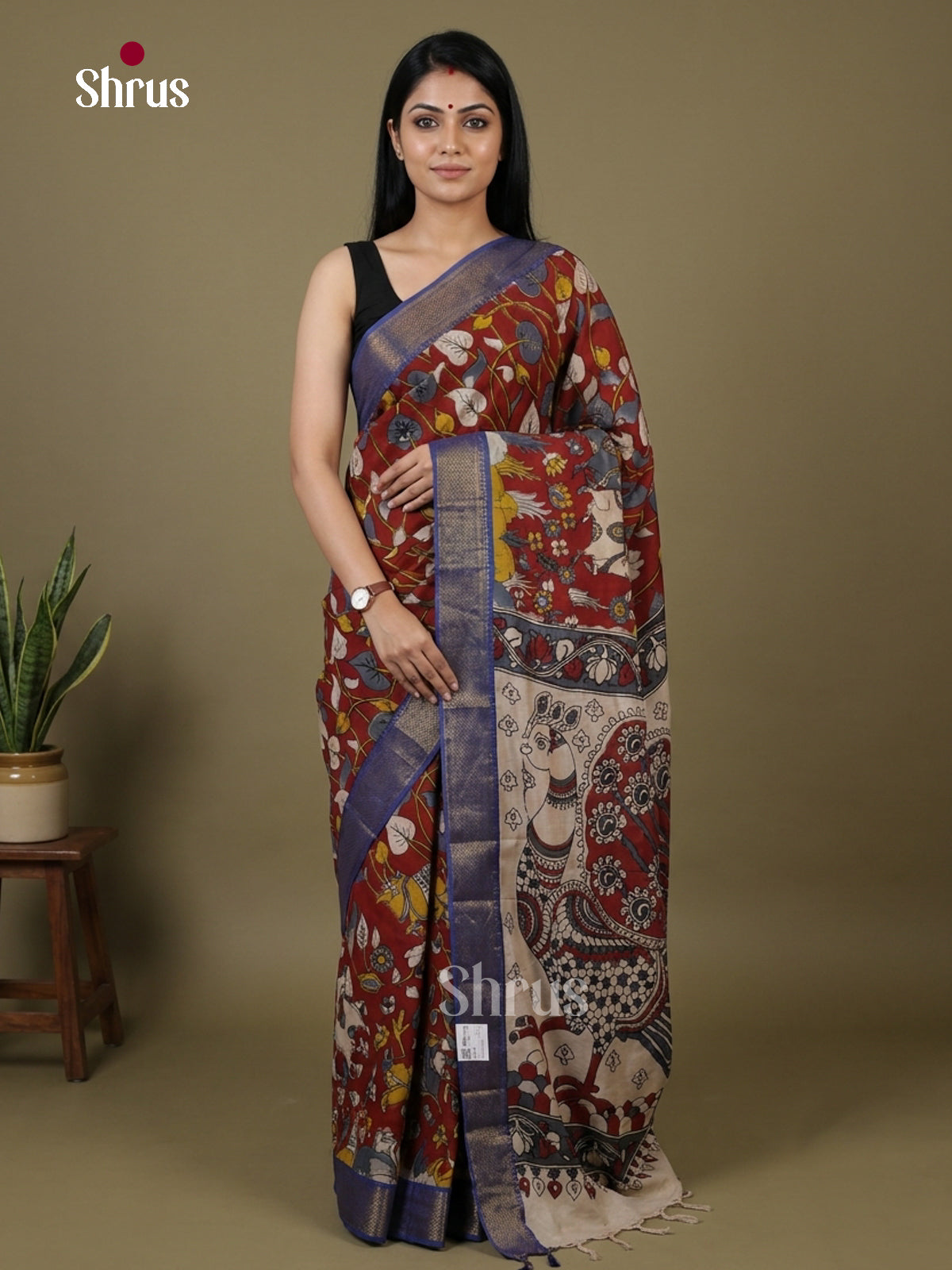 chennur-kalamkari Saree - EI07461