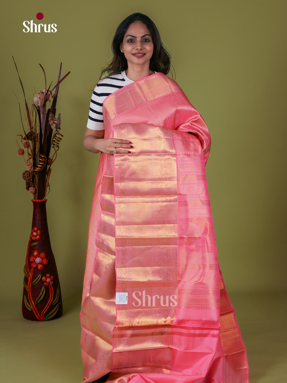 Kanchipuram silk Saree - EI08009