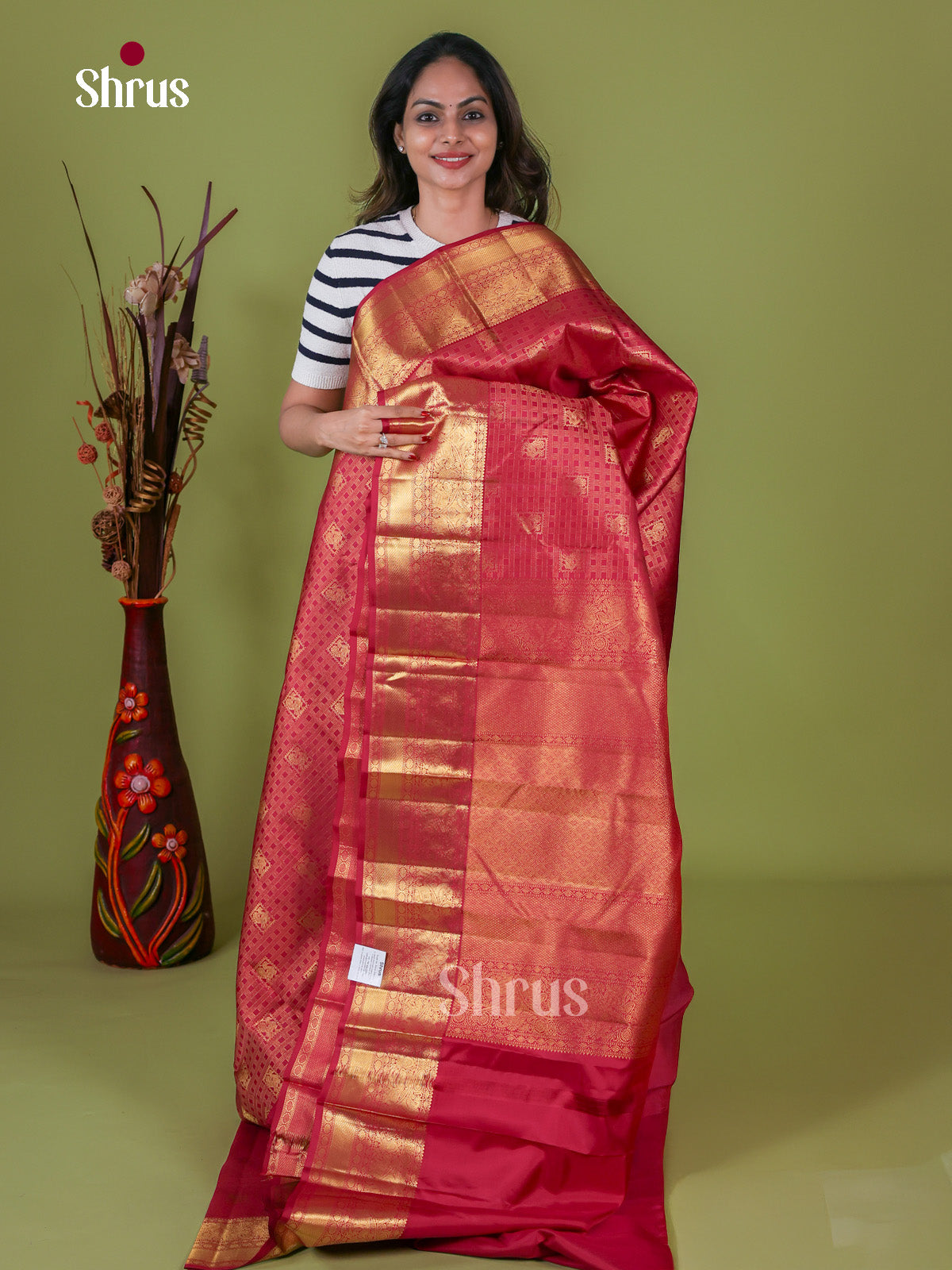 Kanchipuram silk Saree - EI08011