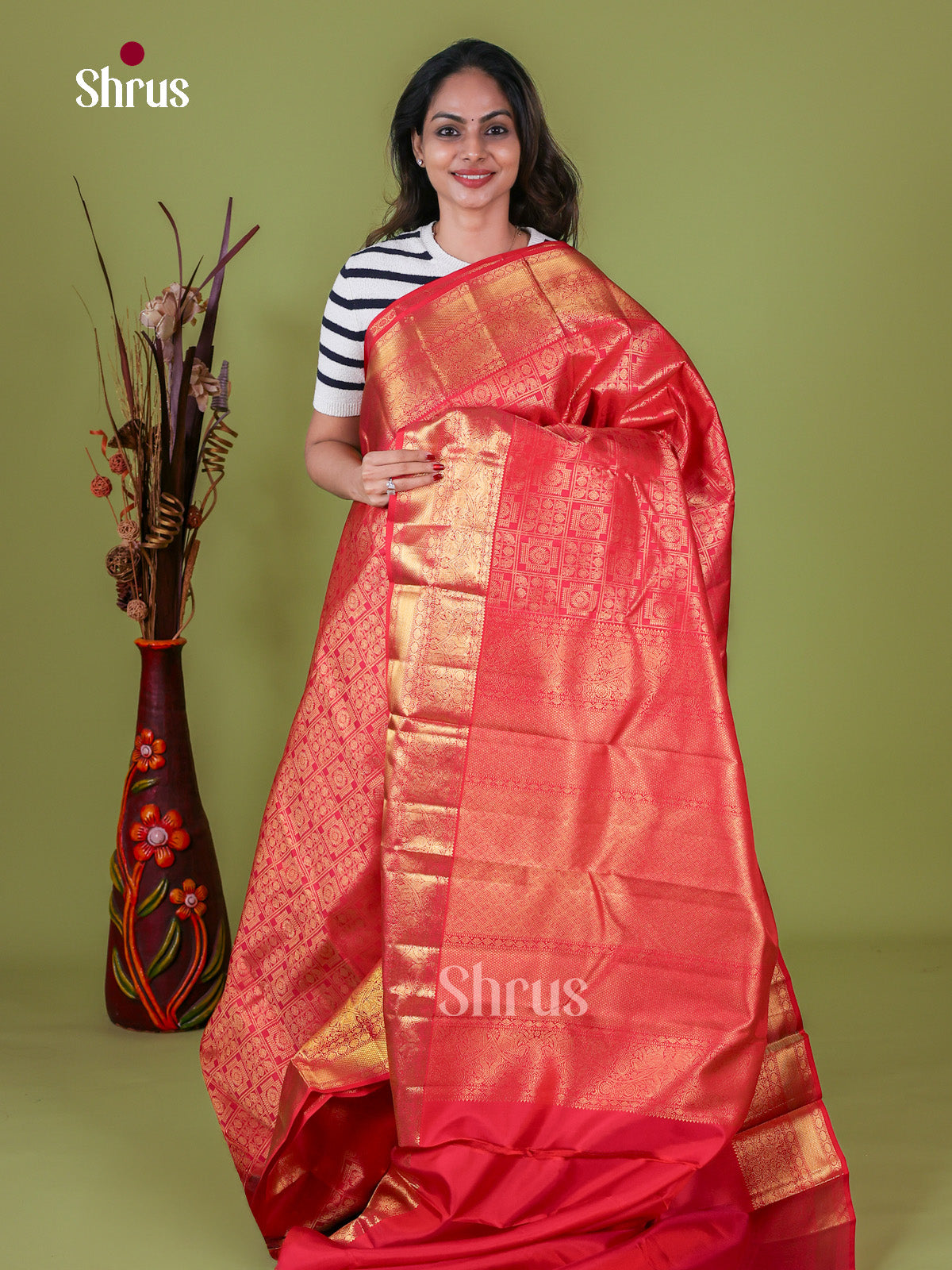 Kanchipuram silk Saree - EI08017