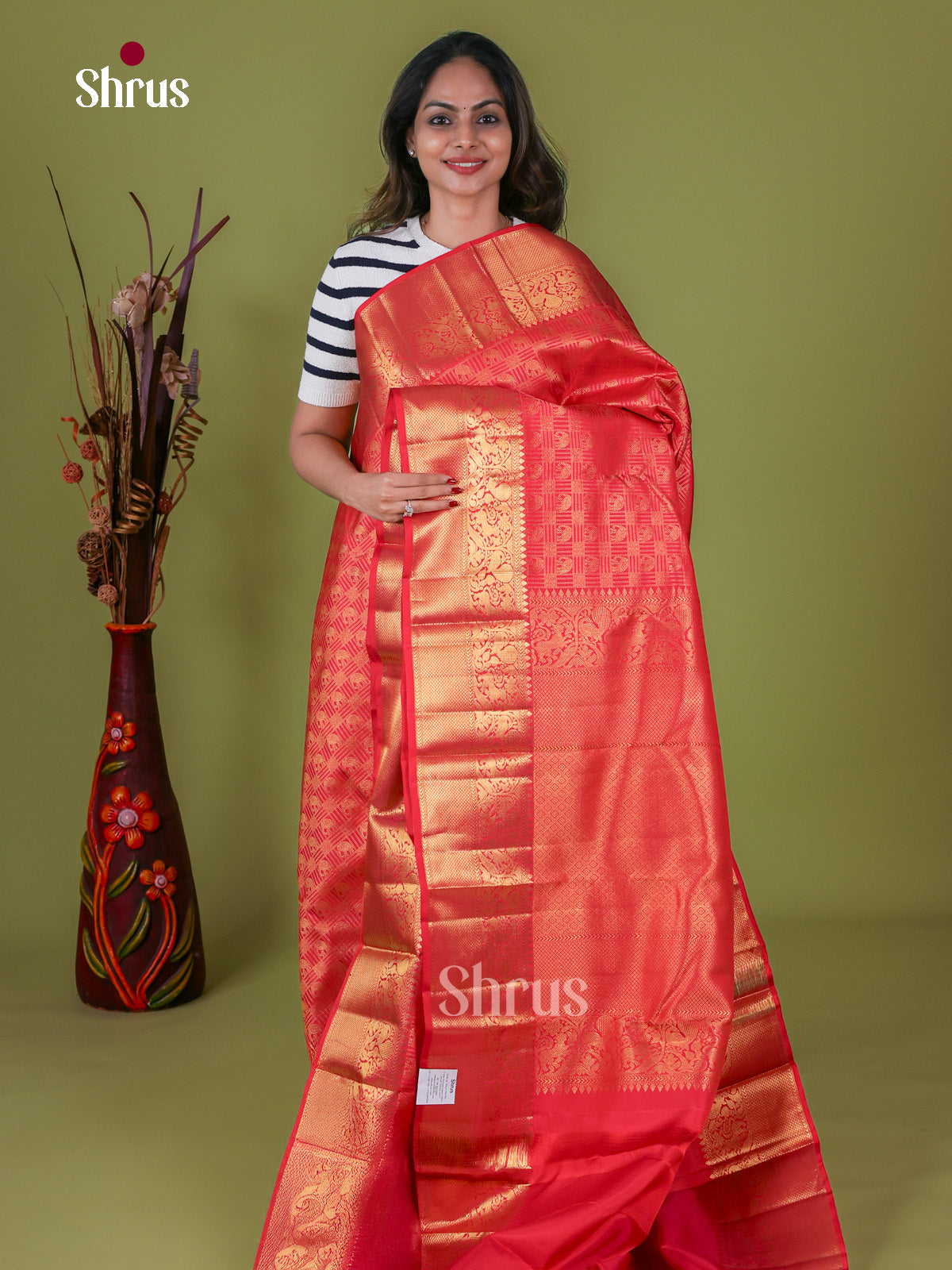 Kanchipuram silk Saree - EI08020
