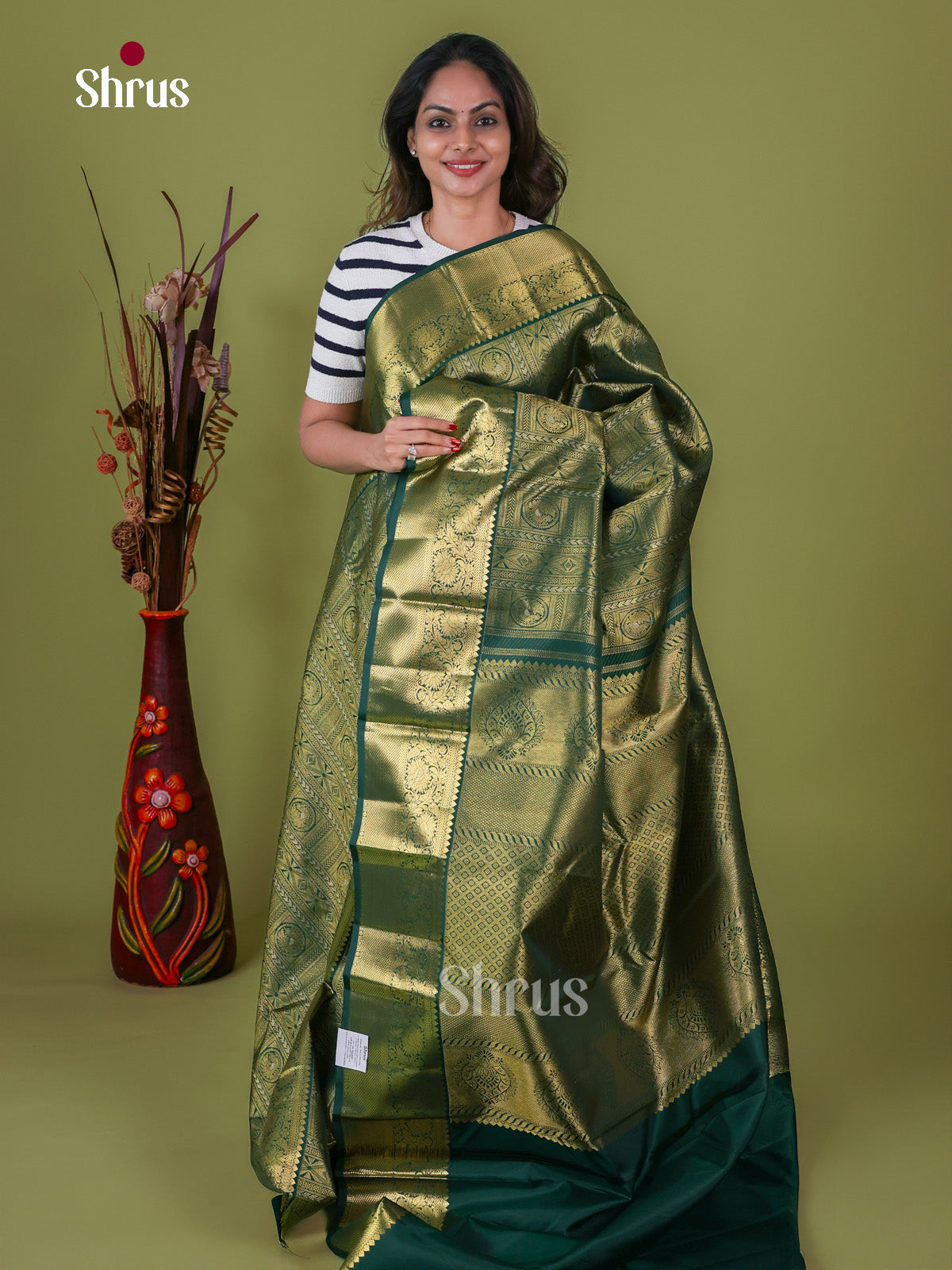 Kanchipuram silk Saree - EI08029