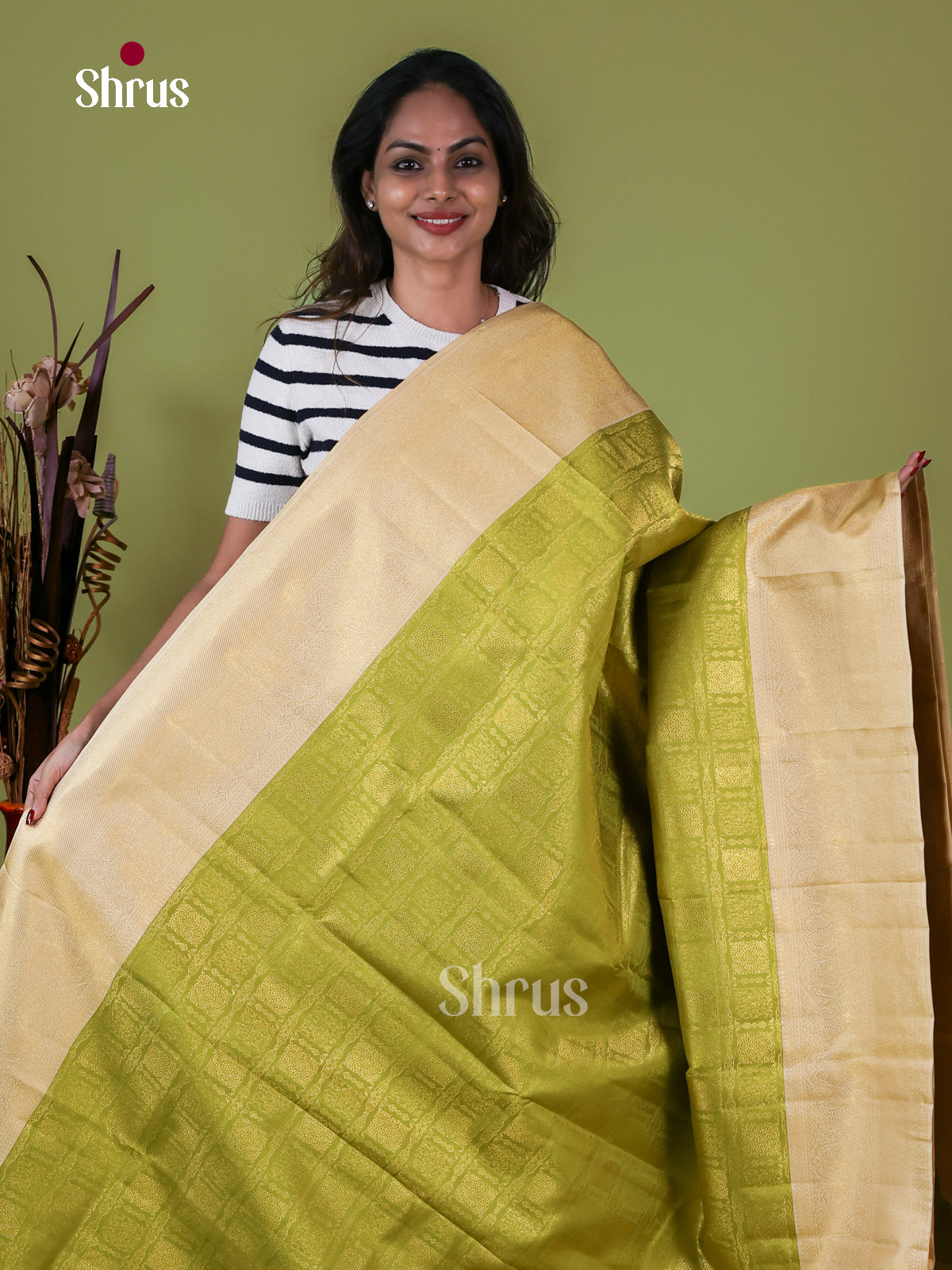 Kanchipuram silk Saree - EI08116