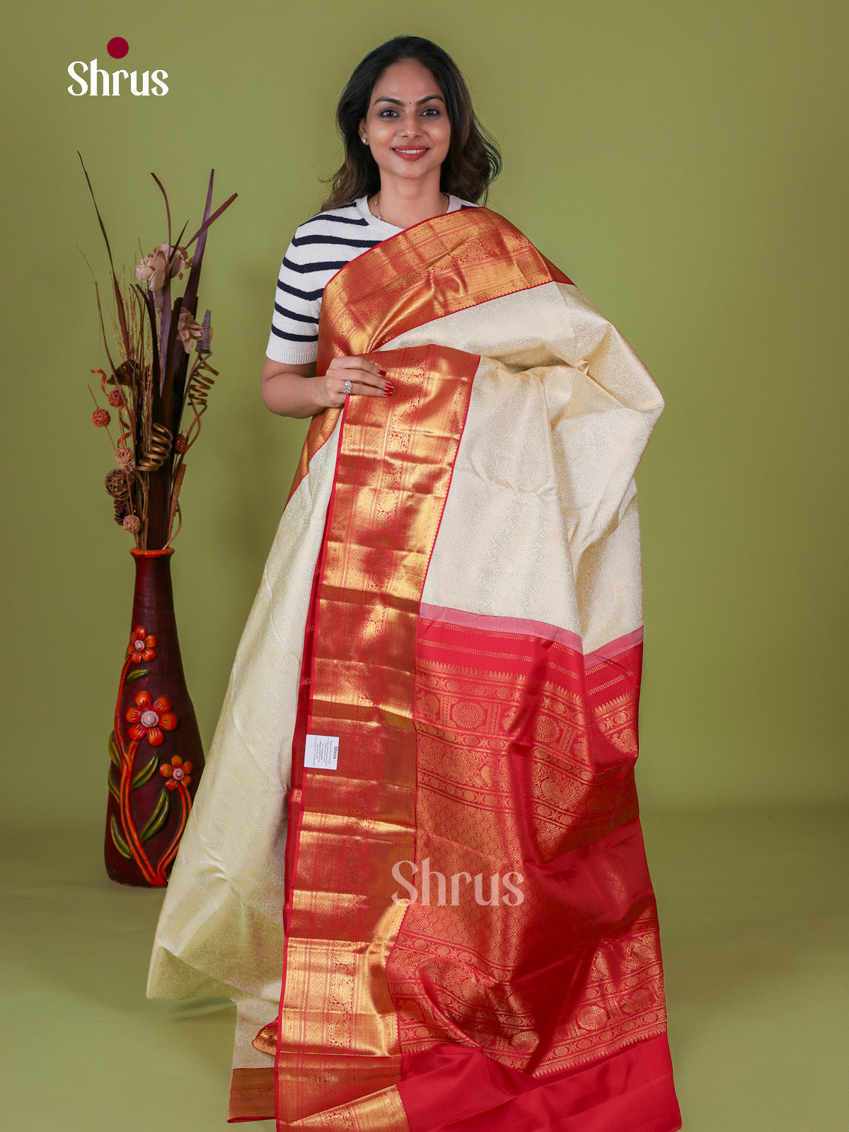 Kanchipuram silk Saree - EI08121
