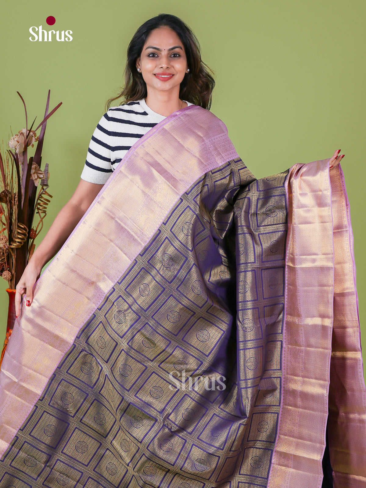 Kanchipuram silk Saree - EI08124