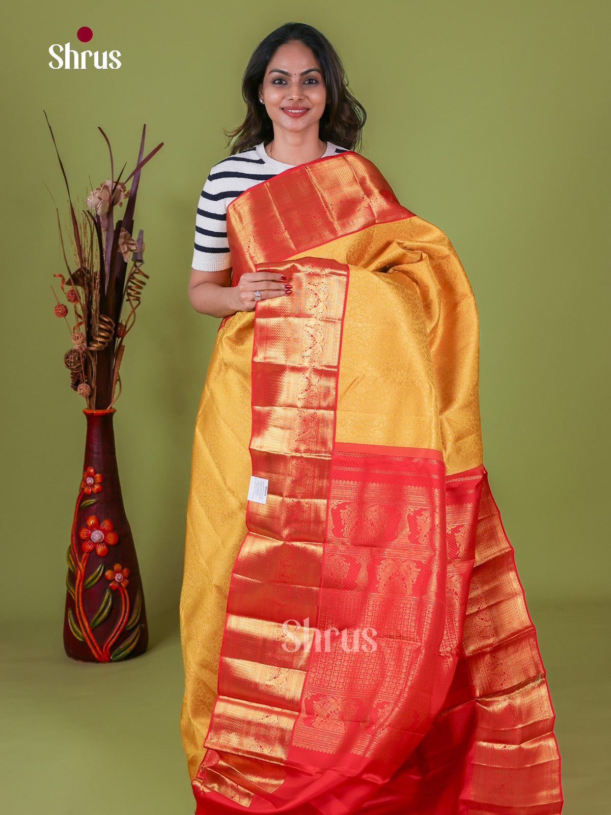 Kanchipuram silk Saree - EI08126