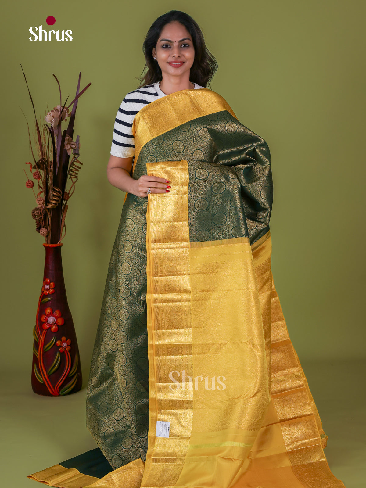 Kanchipuram silk Saree - EI08127