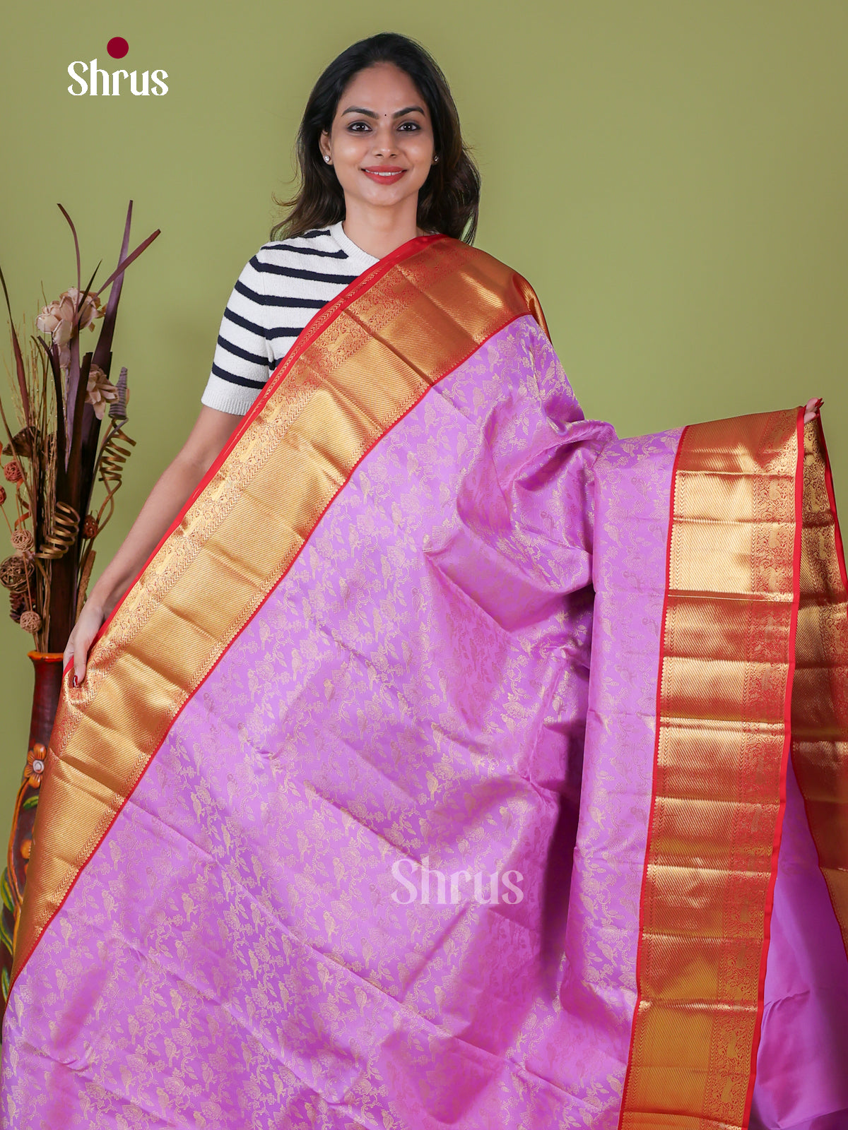 Kanchipuram silk Saree - EI08128