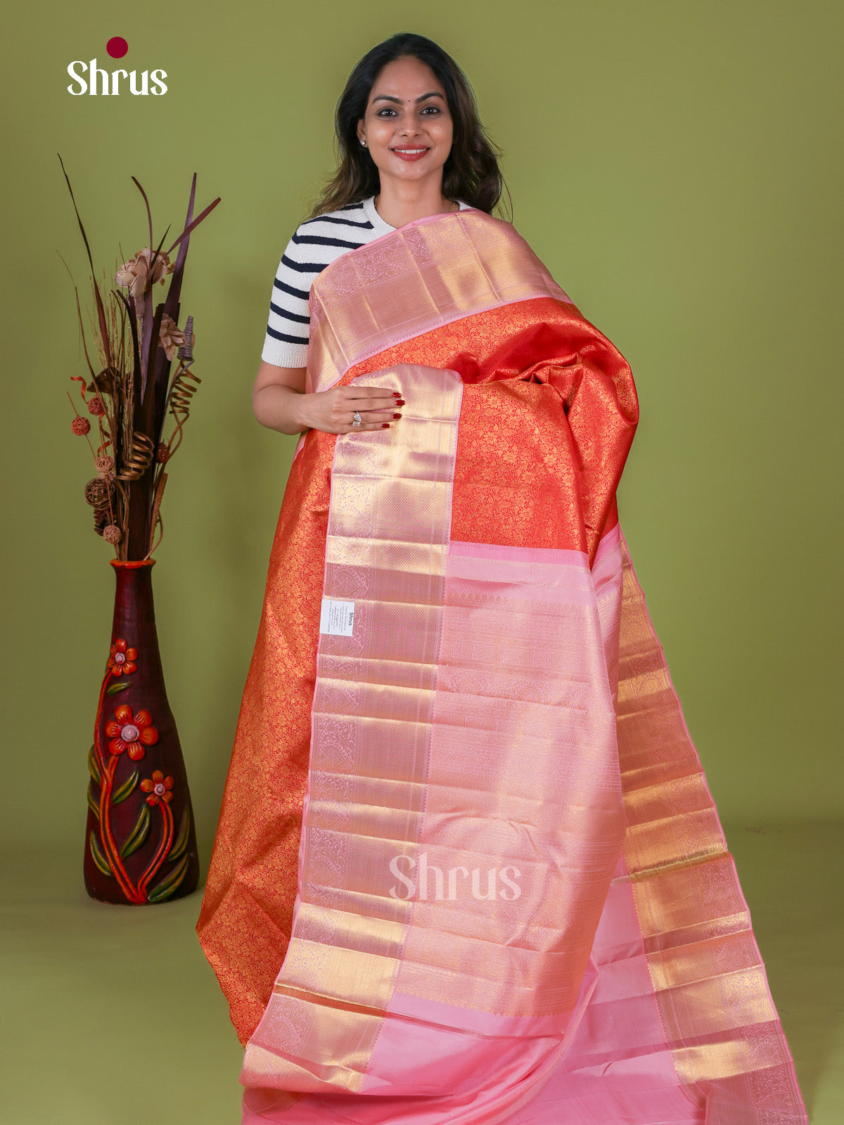 Kanchipuram silk Saree - EI08129
