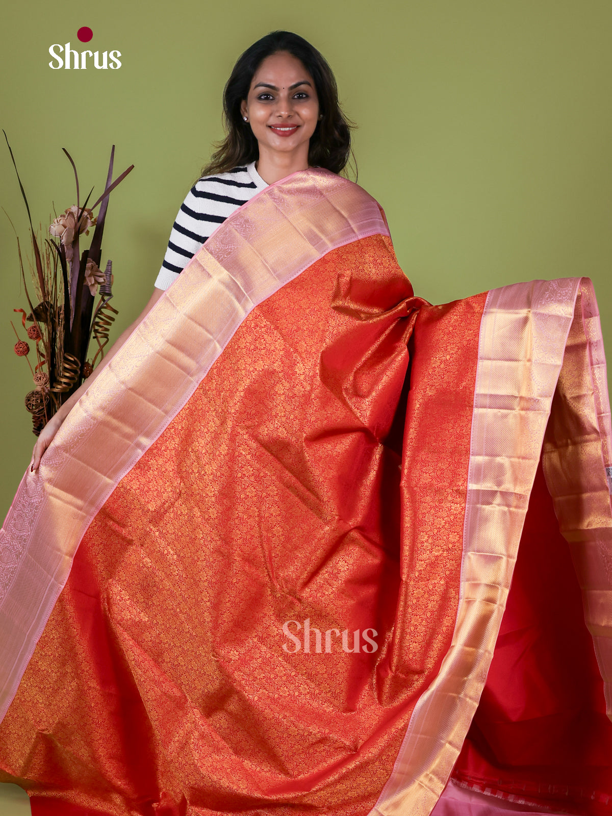 Kanchipuram silk Saree - EI08129