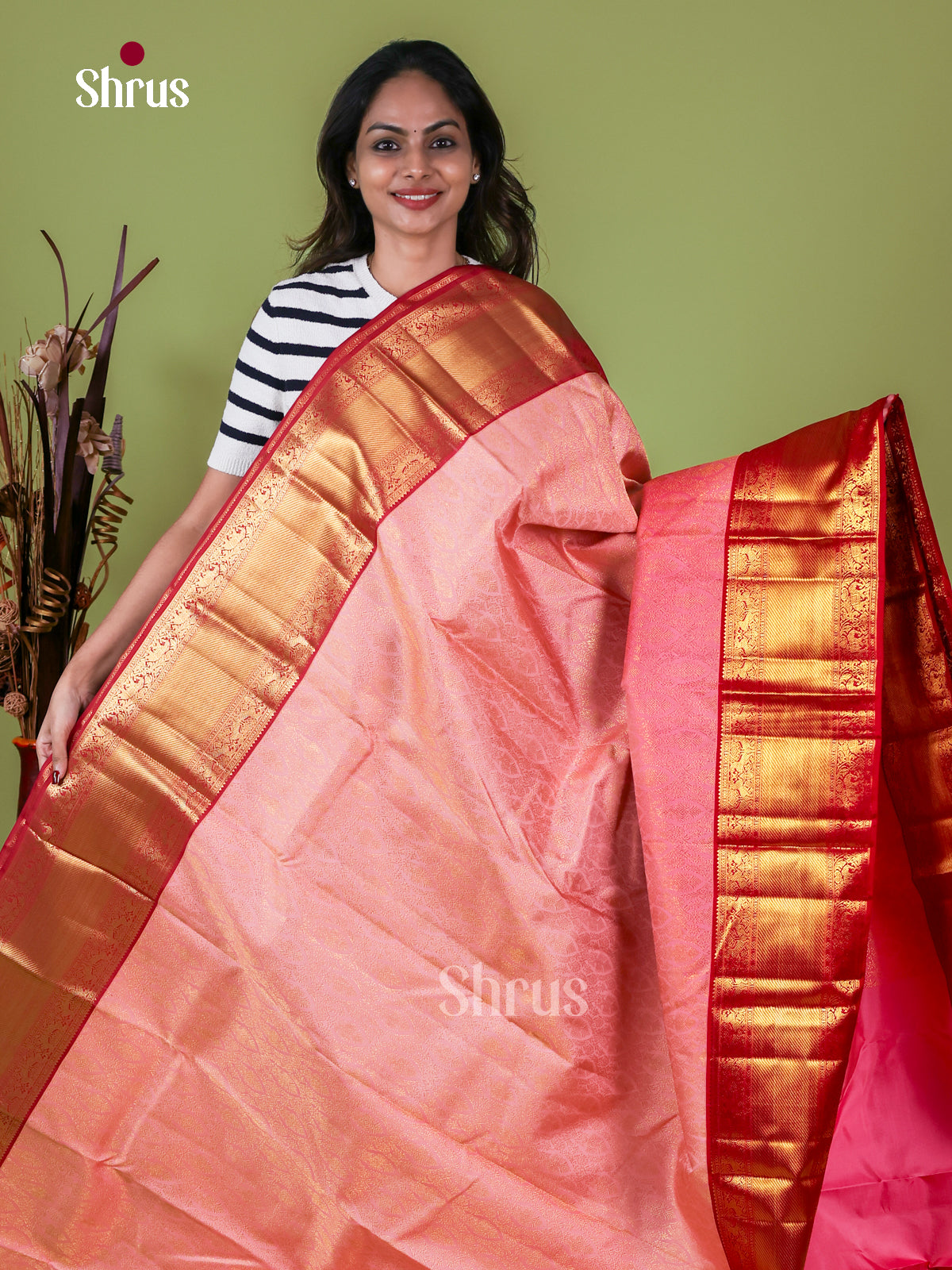 Kanchipuram silk Saree - EI08133