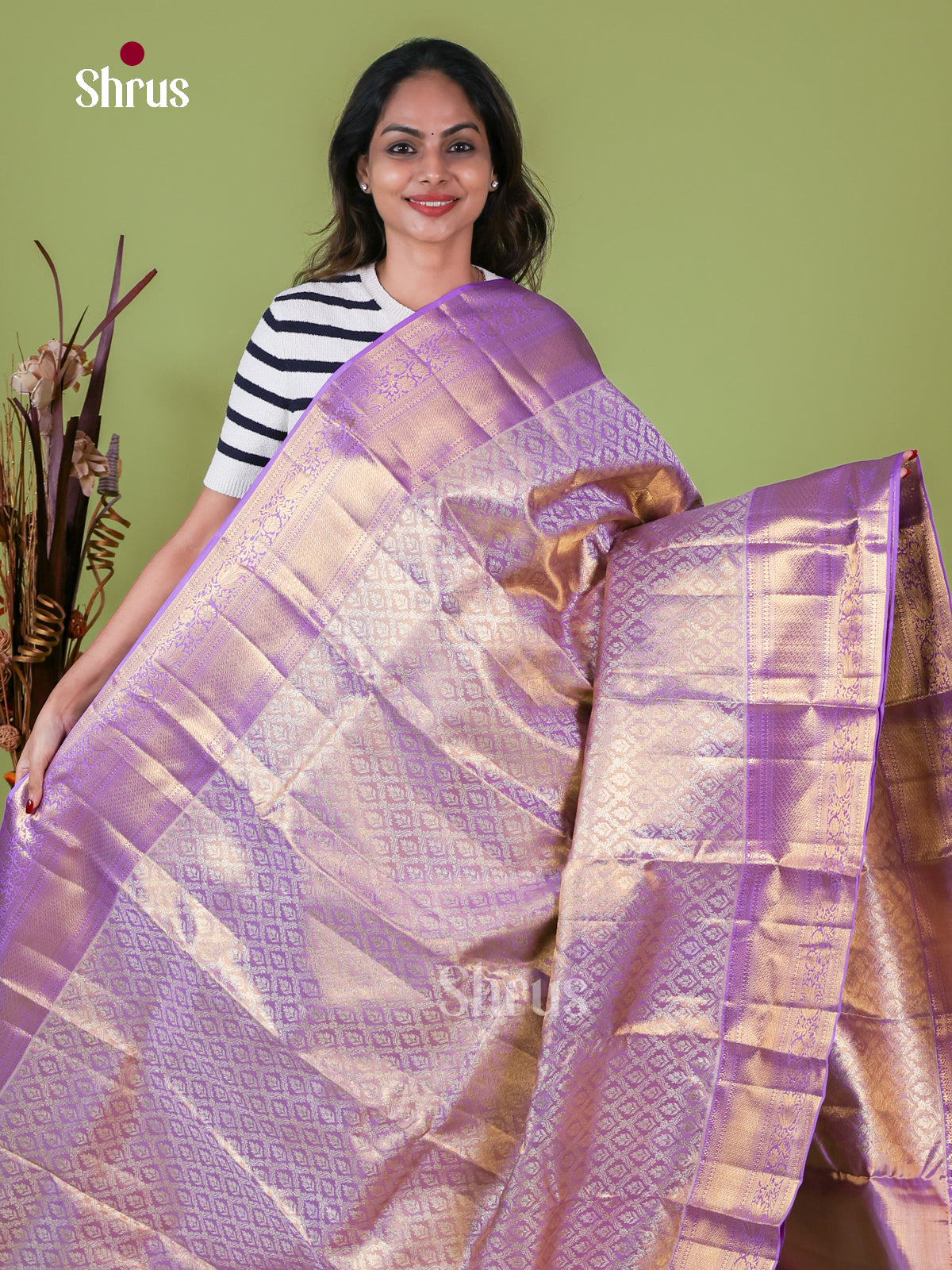 Kanchipuram silk Saree - EI08157