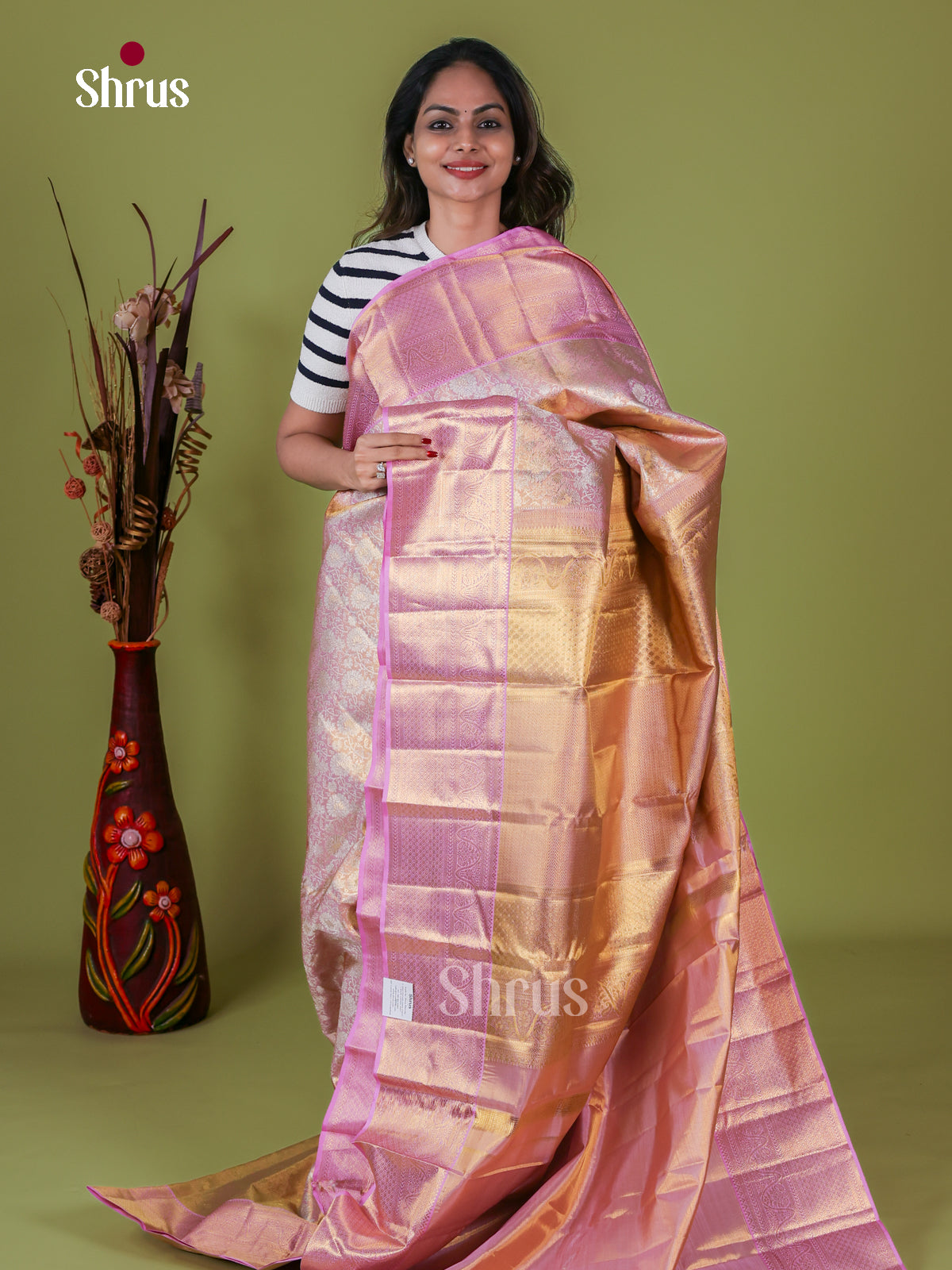 Kanchipuram silk Saree - EI08165