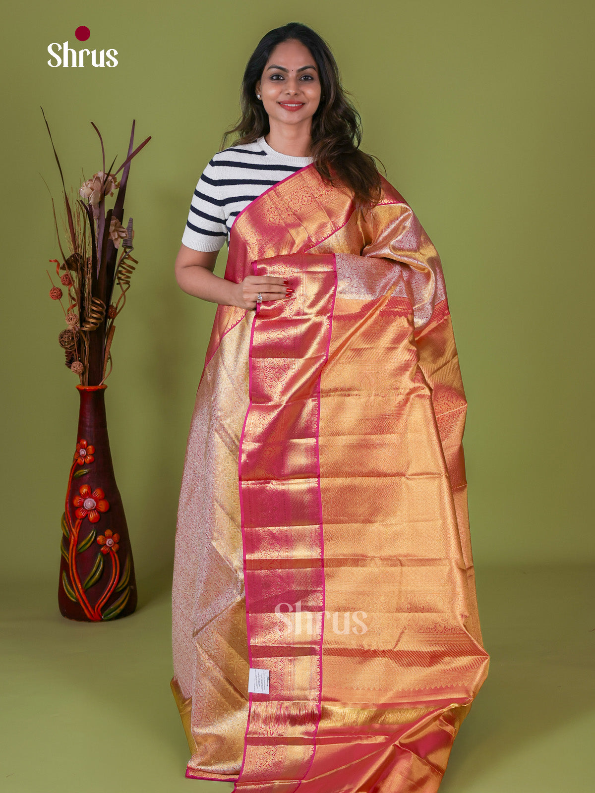 Kanchipuram silk Saree - EI08167