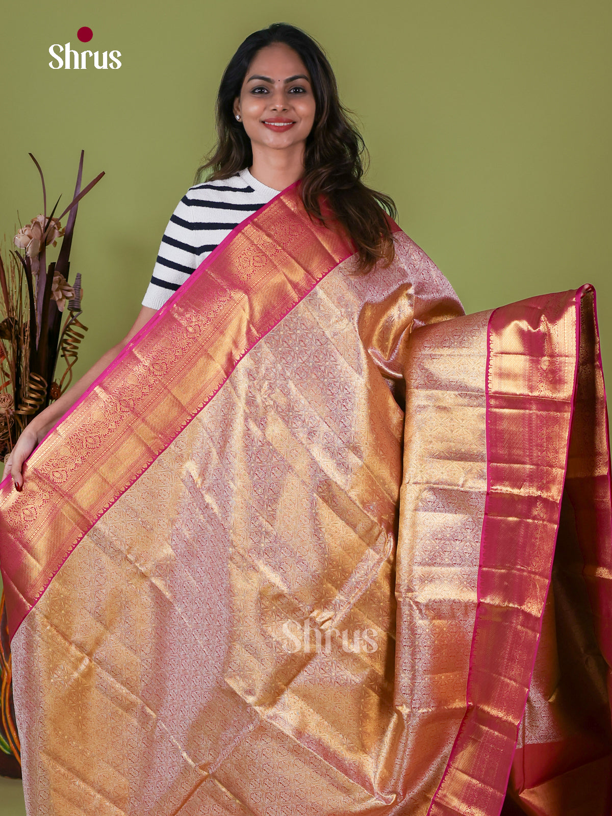 Kanchipuram silk Saree - EI08167