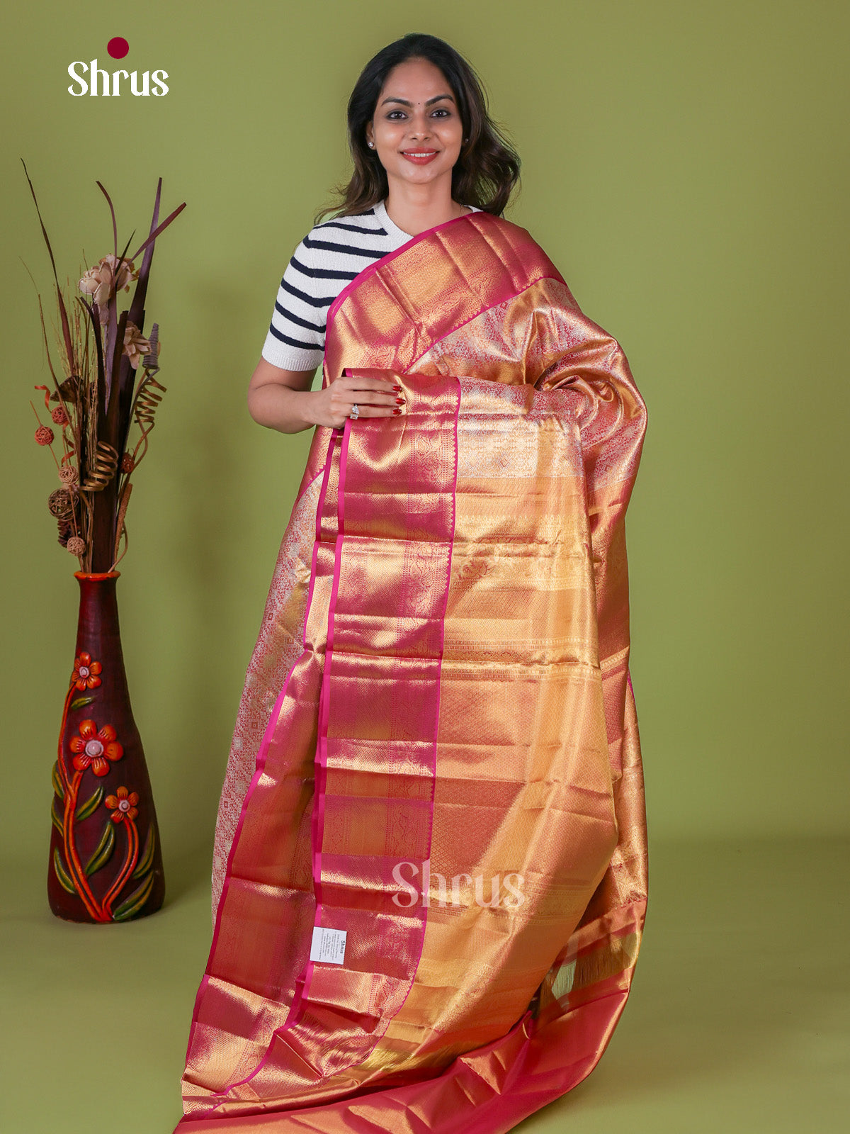 Kanchipuram silk Saree - EI08169