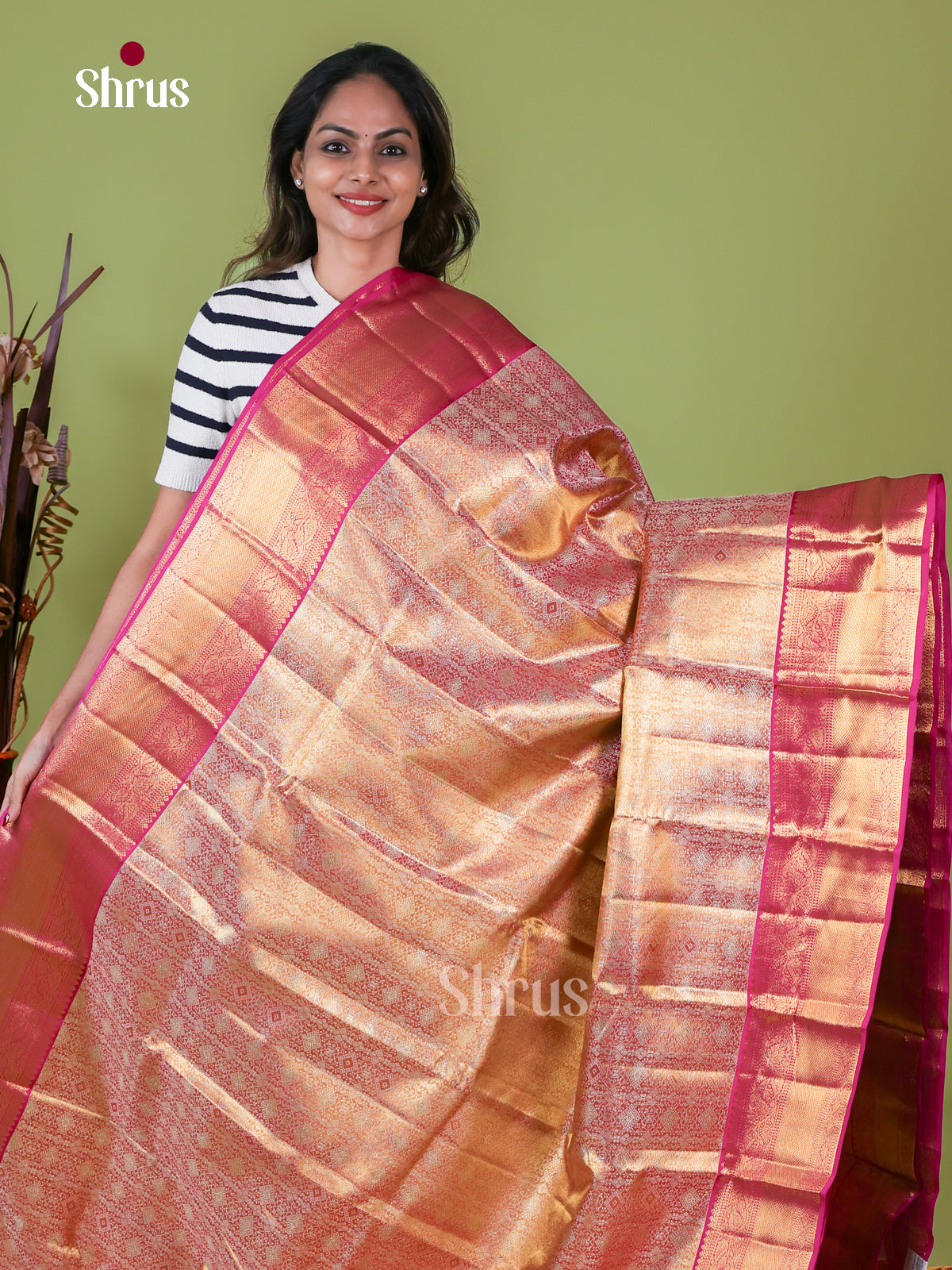 Kanchipuram silk Saree - EI08169