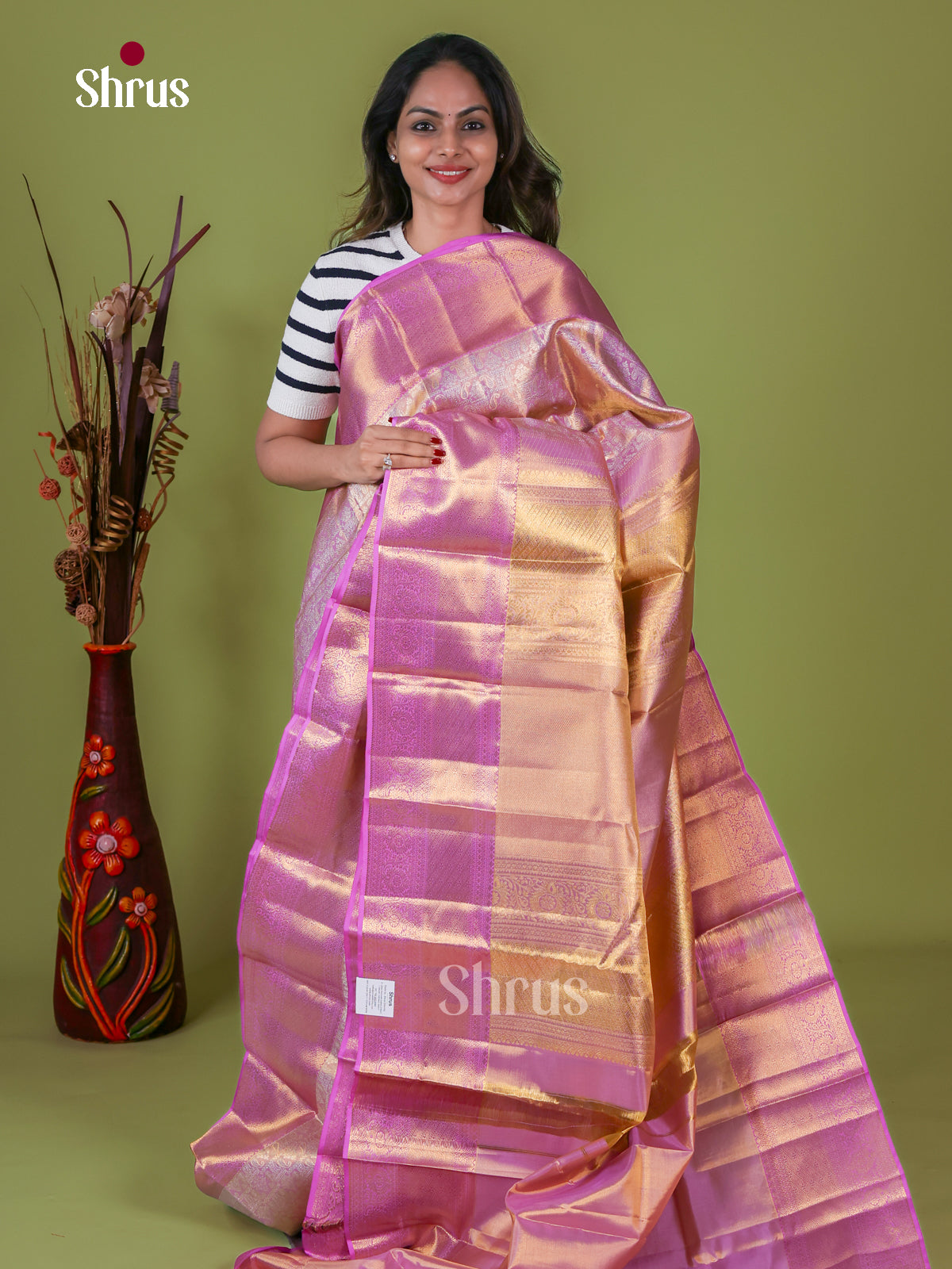 Kanchipuram silk Saree - EI08172