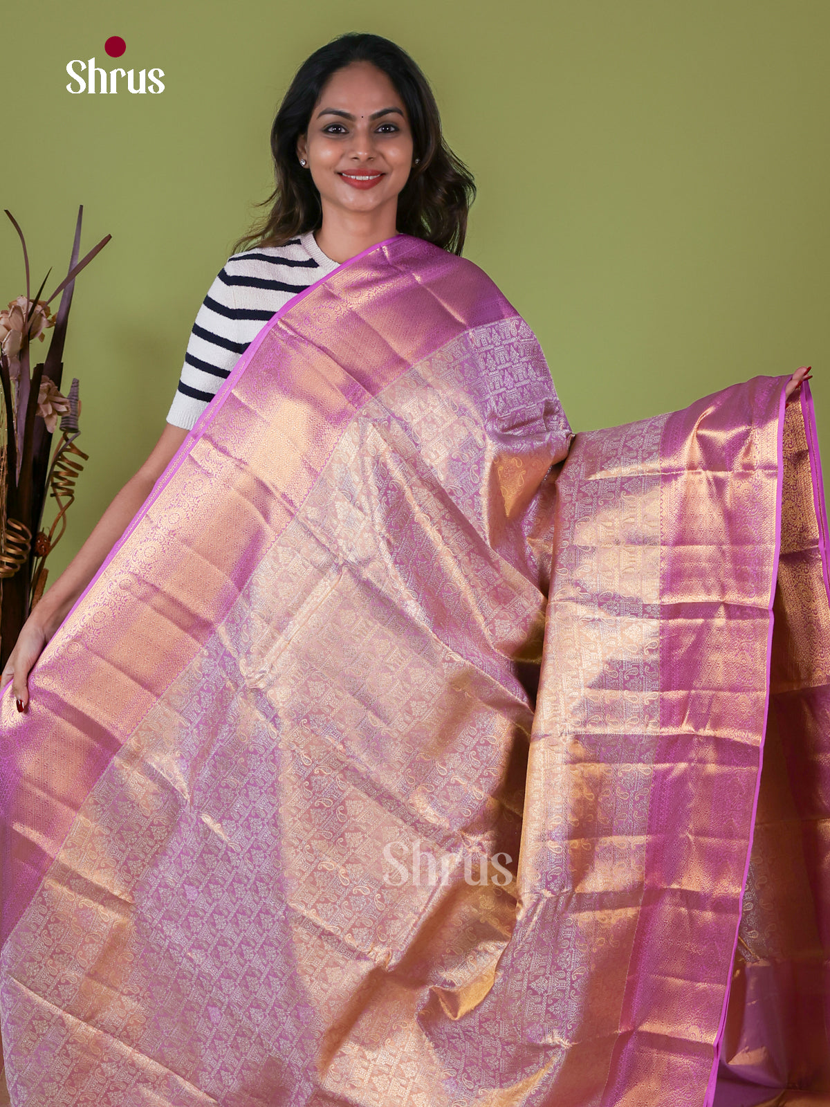 Kanchipuram silk Saree - EI08172