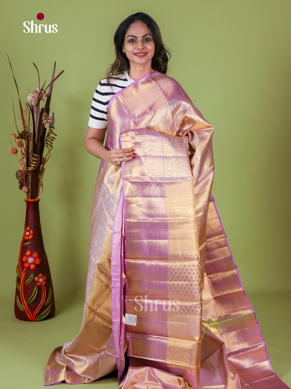 Kanchipuram silk Saree - EI08177