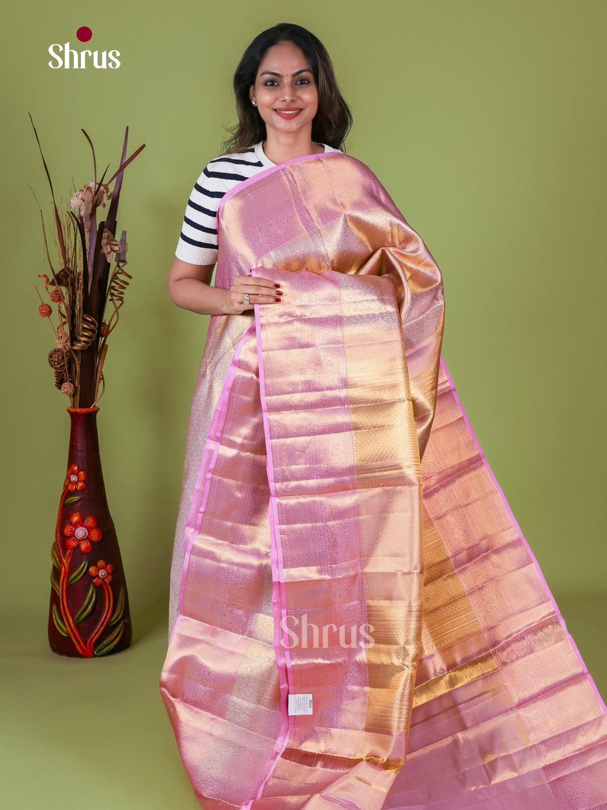 Kanchipuram silk Saree - EI08179