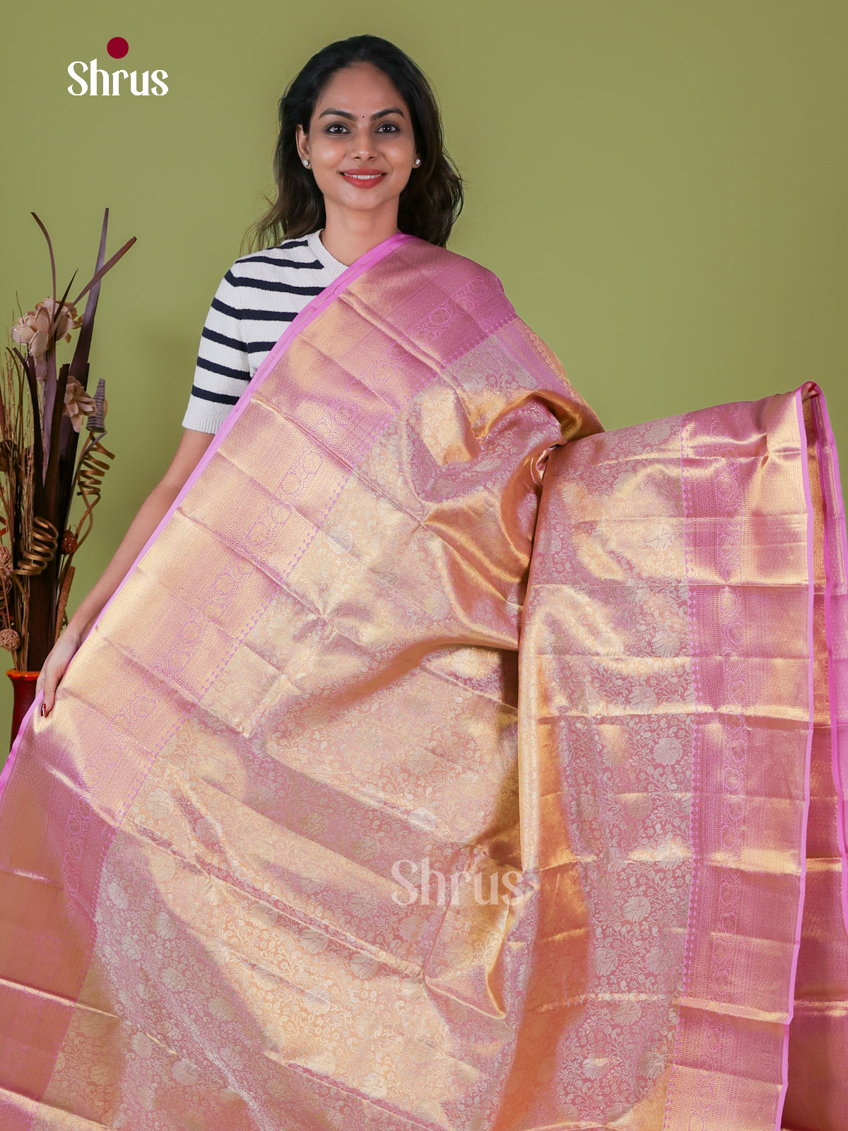 Kanchipuram silk Saree - EI08181
