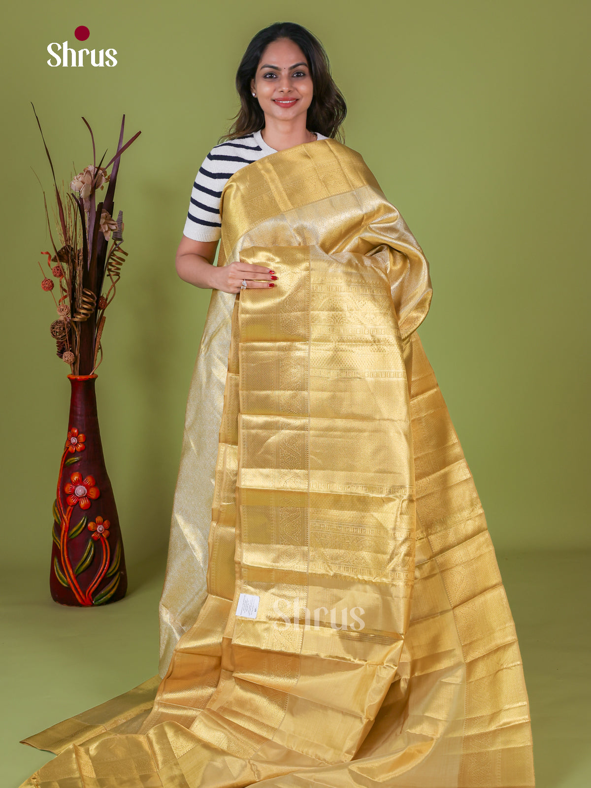 Kanchipuram silk Saree - EI08184