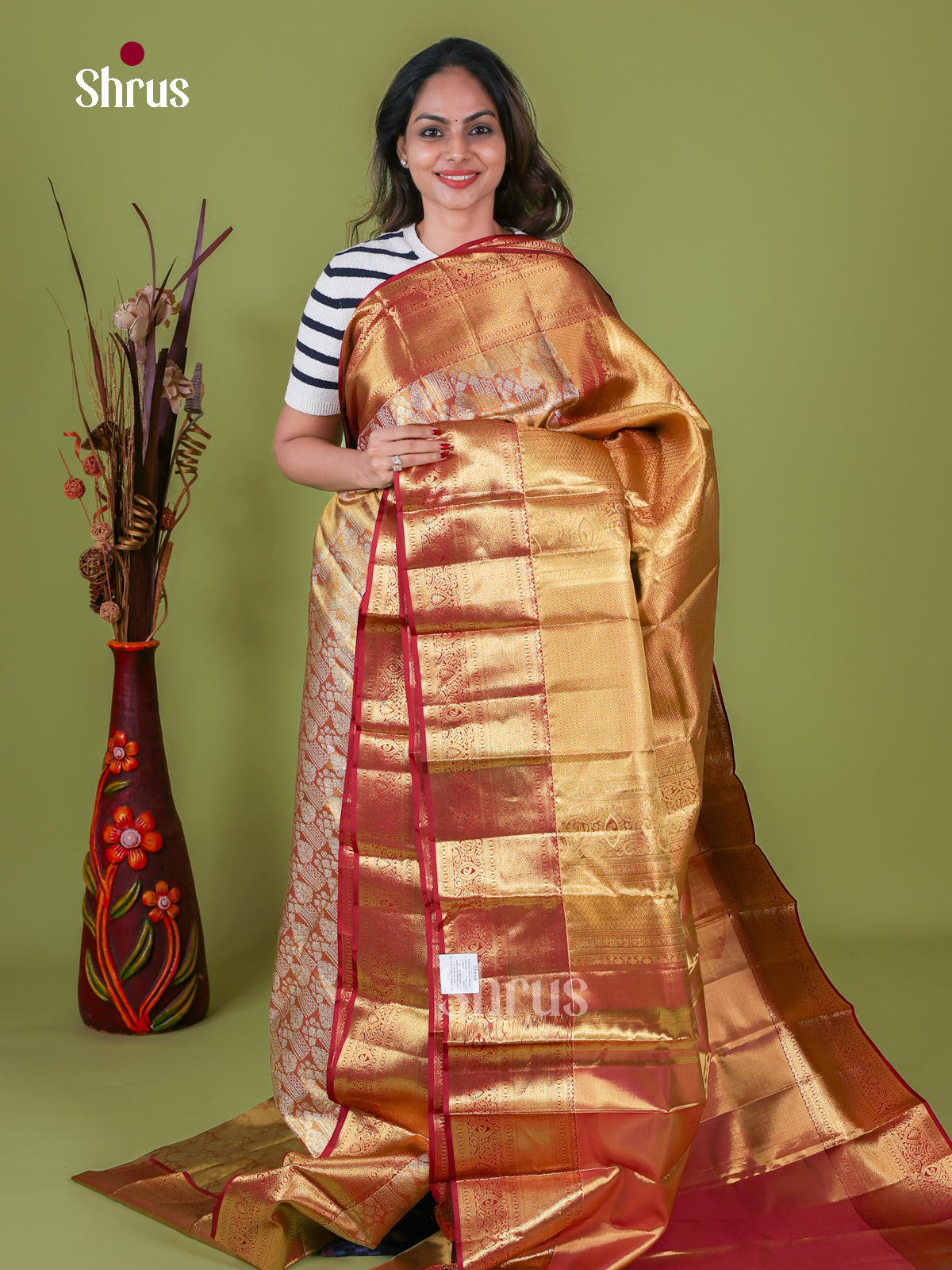 Kanchipuram silk Saree - EI08185